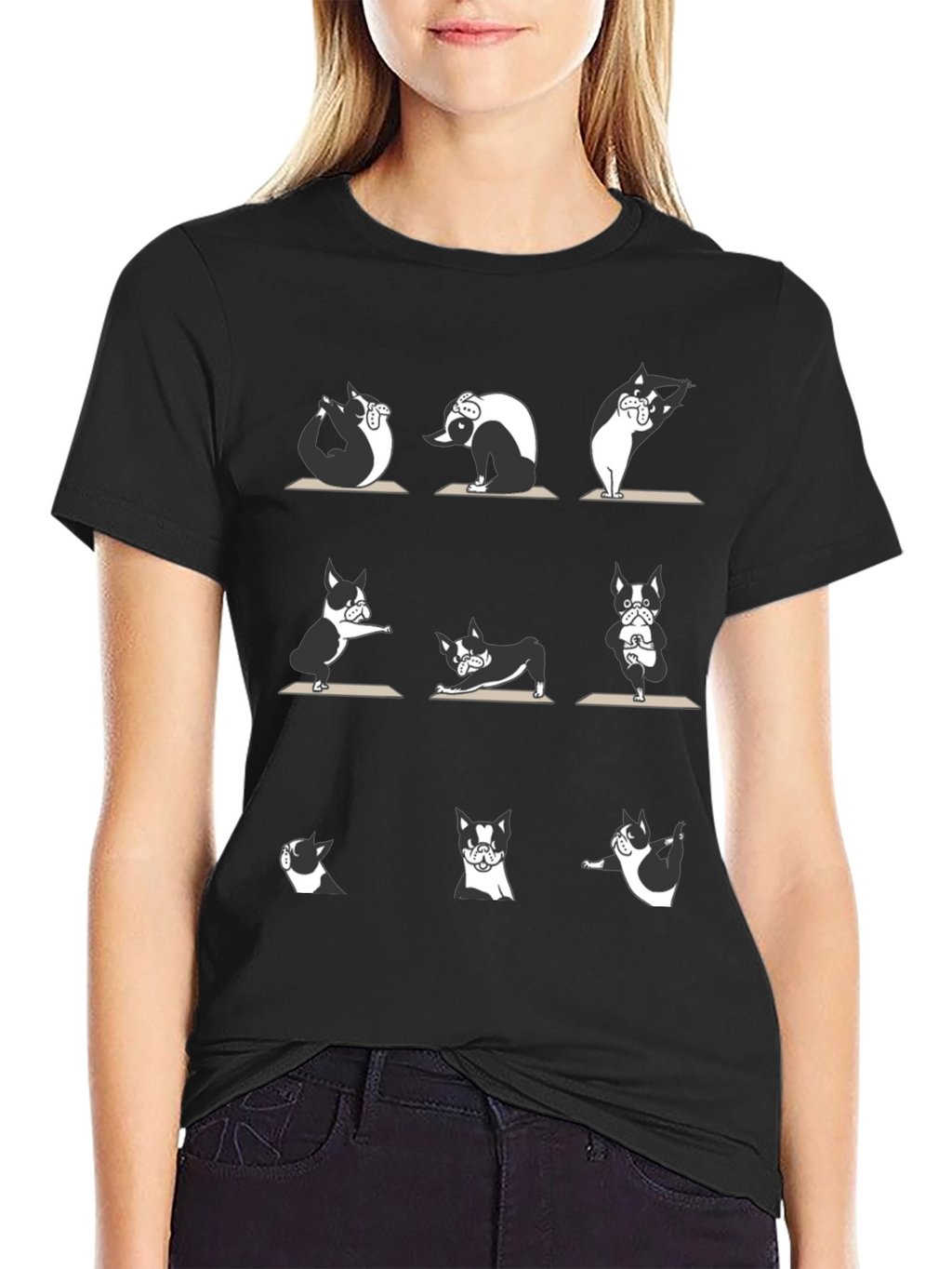 Yoga Dog Graphic Tee - Relaxed Fit