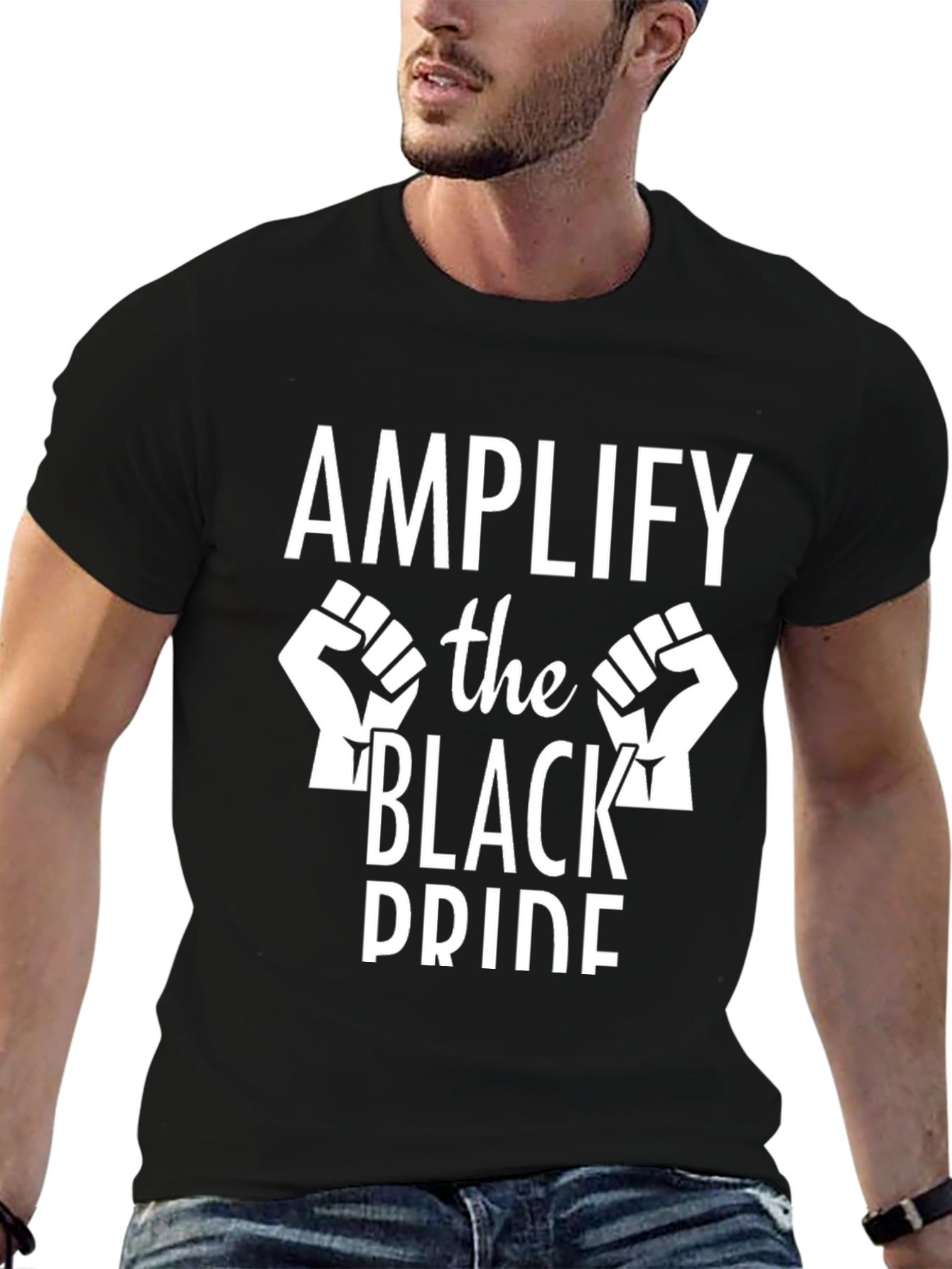 Amplify Black Pride Graphic T-Shirt