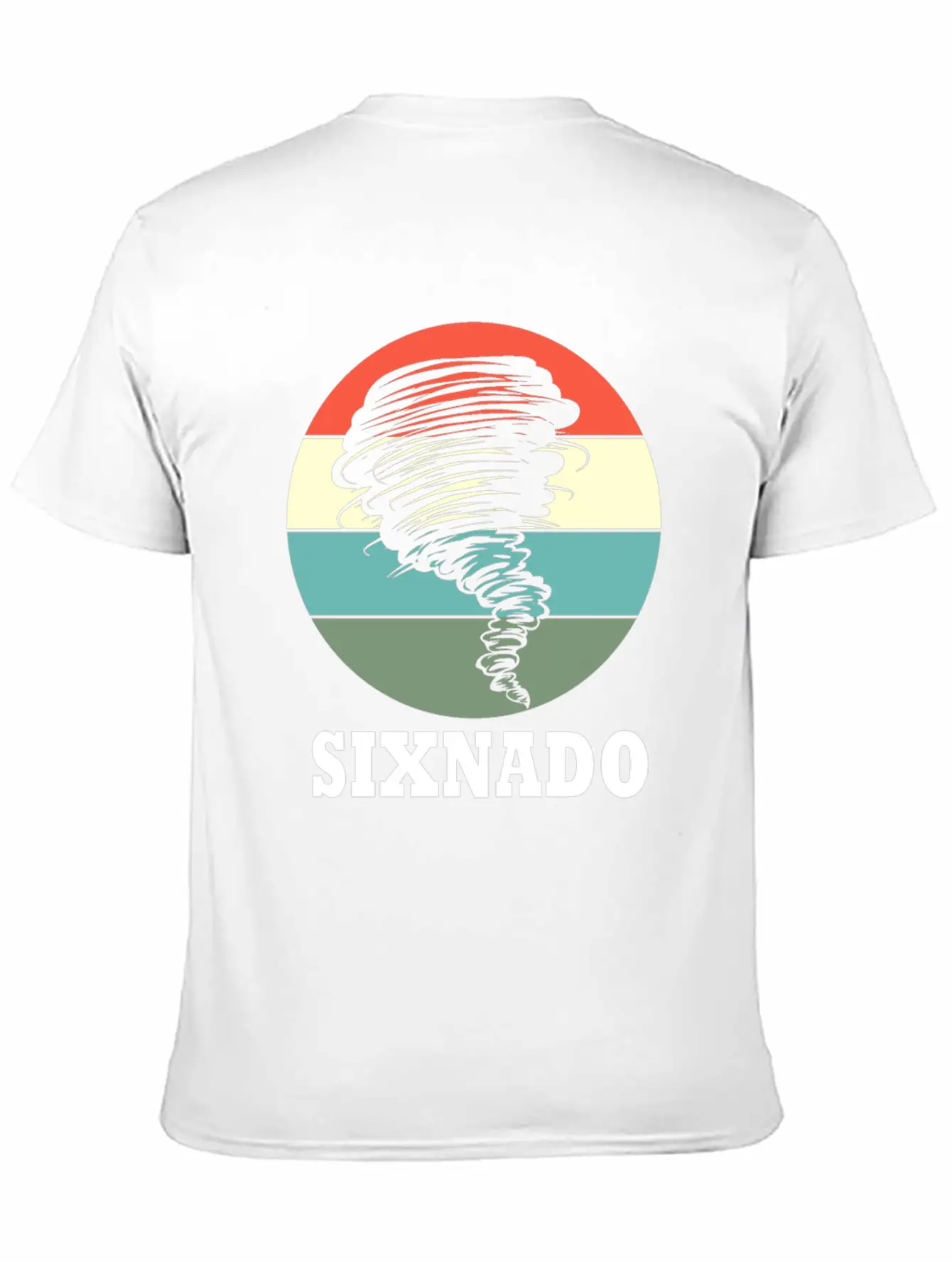 6th Bday 6 Years Old Birthday Tornado Sixnado Unisex Casual T-Shirt – Clean Design For Daily Comfort