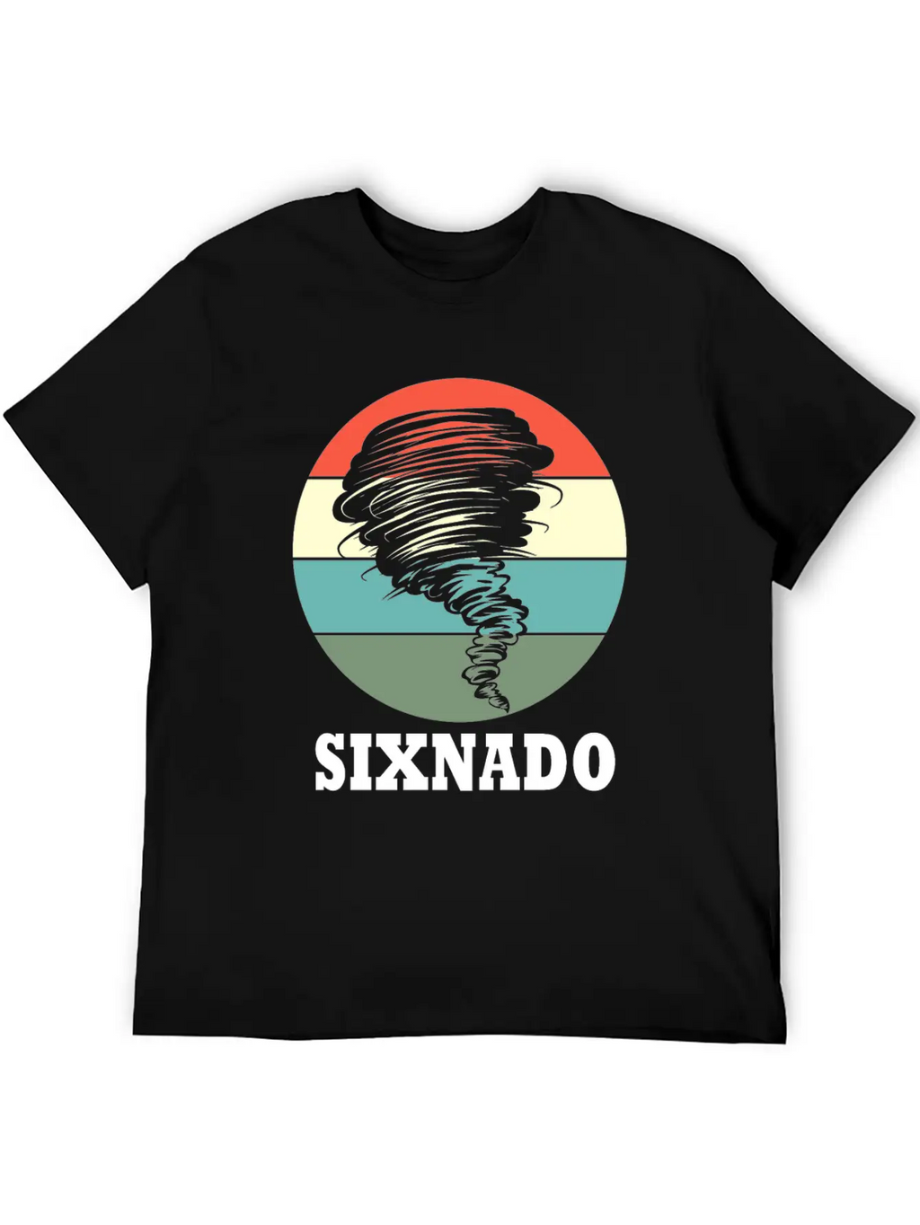 6th Bday 6 Years Old Birthday Tornado Sixnado Unisex Casual T-Shirt – Clean Design For Daily Comfort