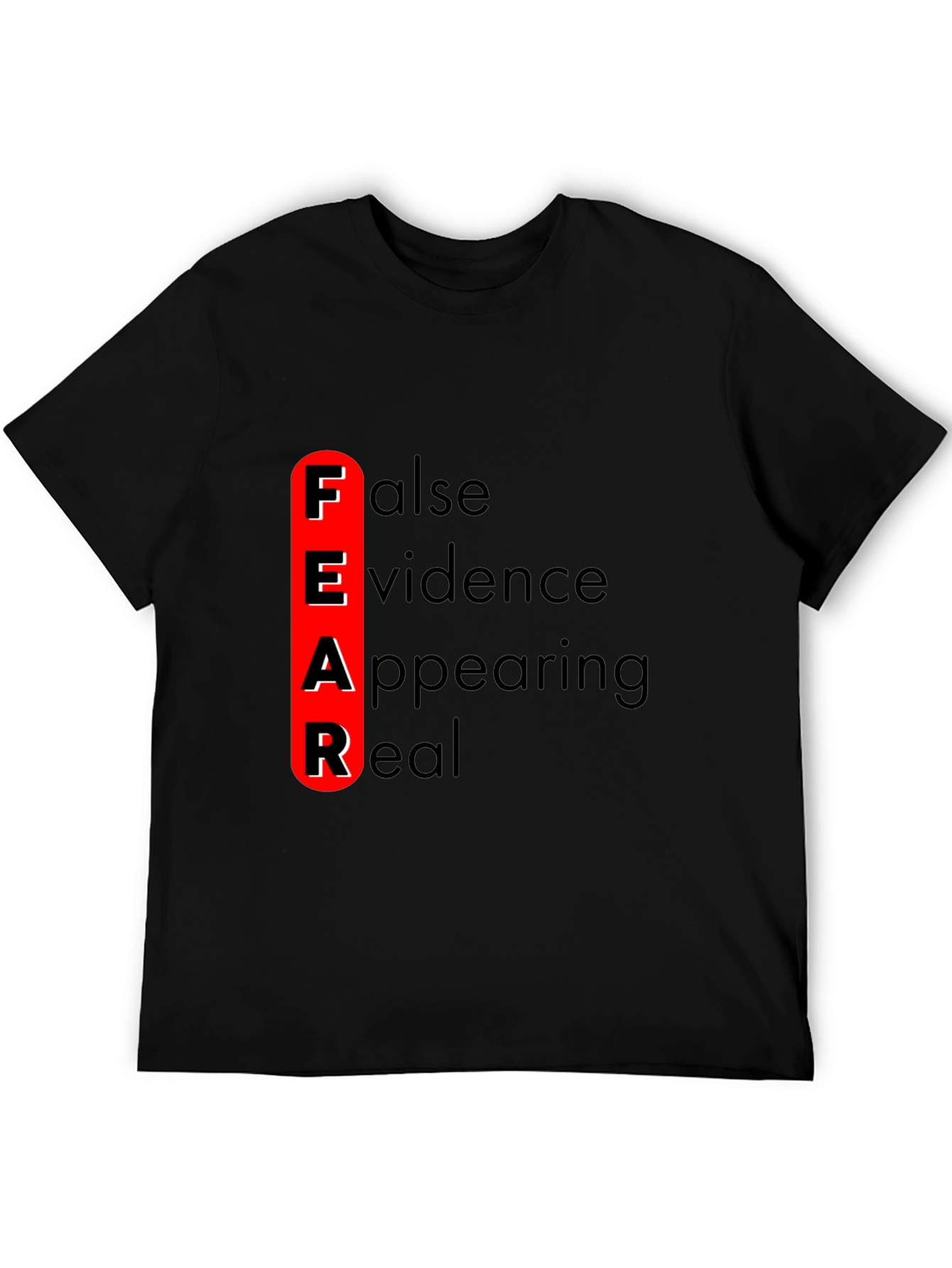FEAR Definition Graphic Tee - Black