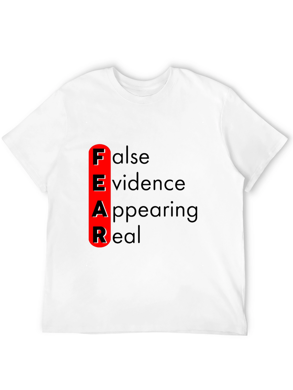 FEAR Definition Graphic Tee - Black