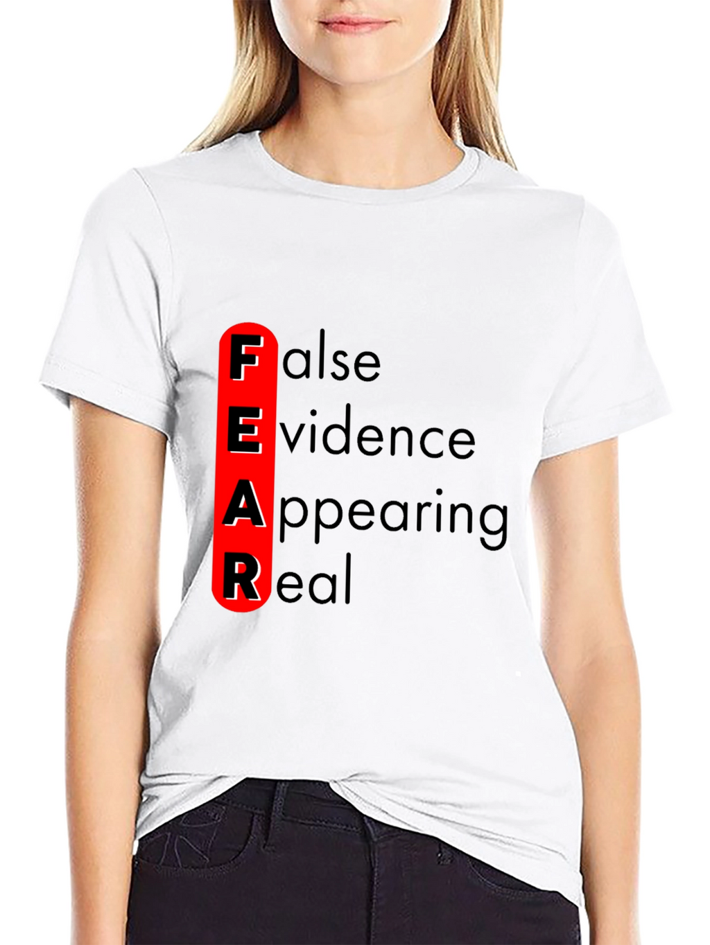 FEAR Definition Graphic Tee - Black