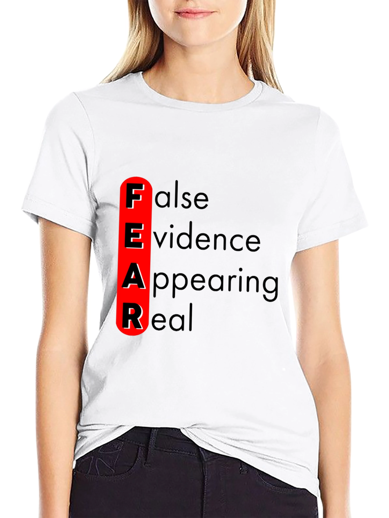 FEAR Definition Graphic Tee - Black