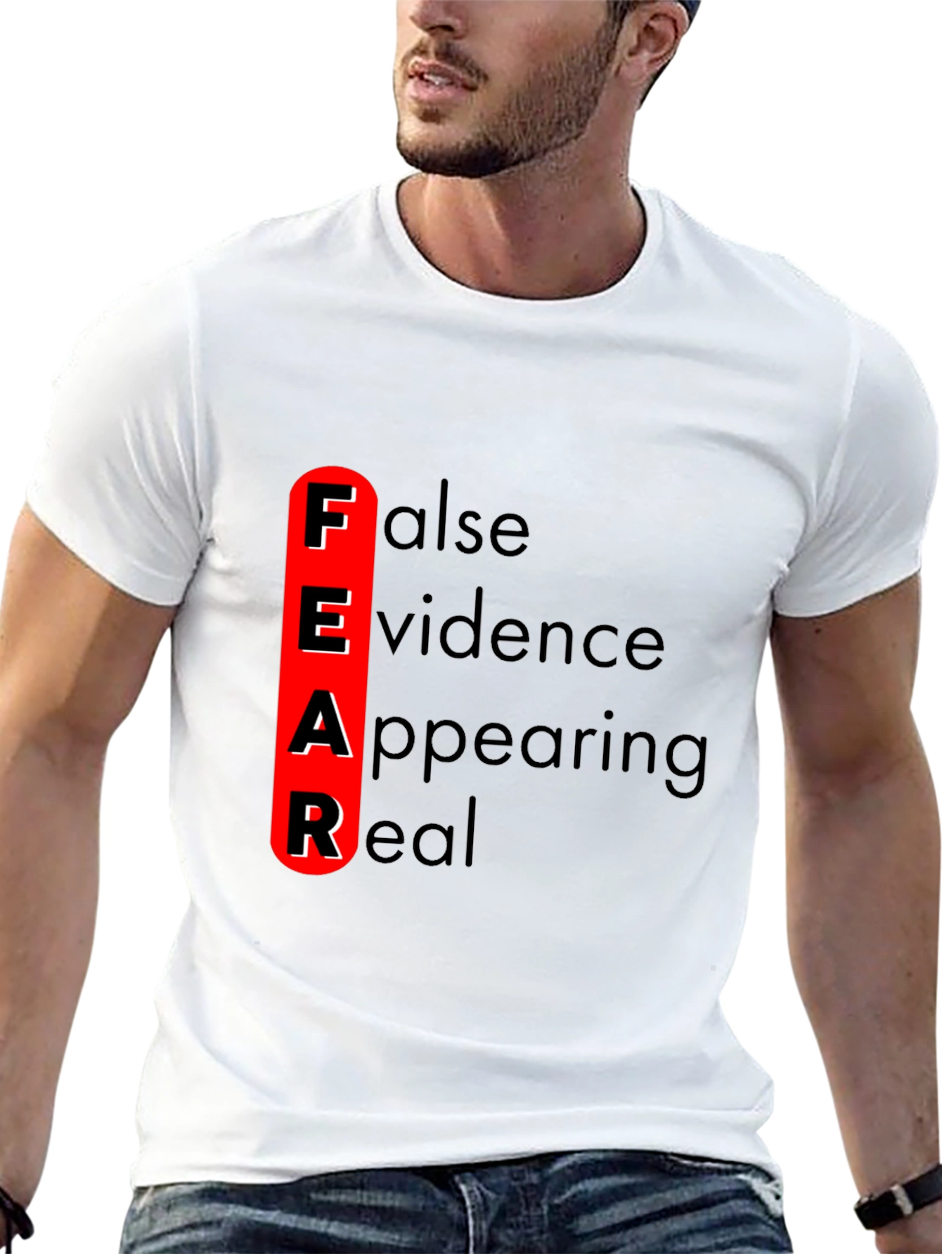 FEAR Definition Graphic Tee - Black