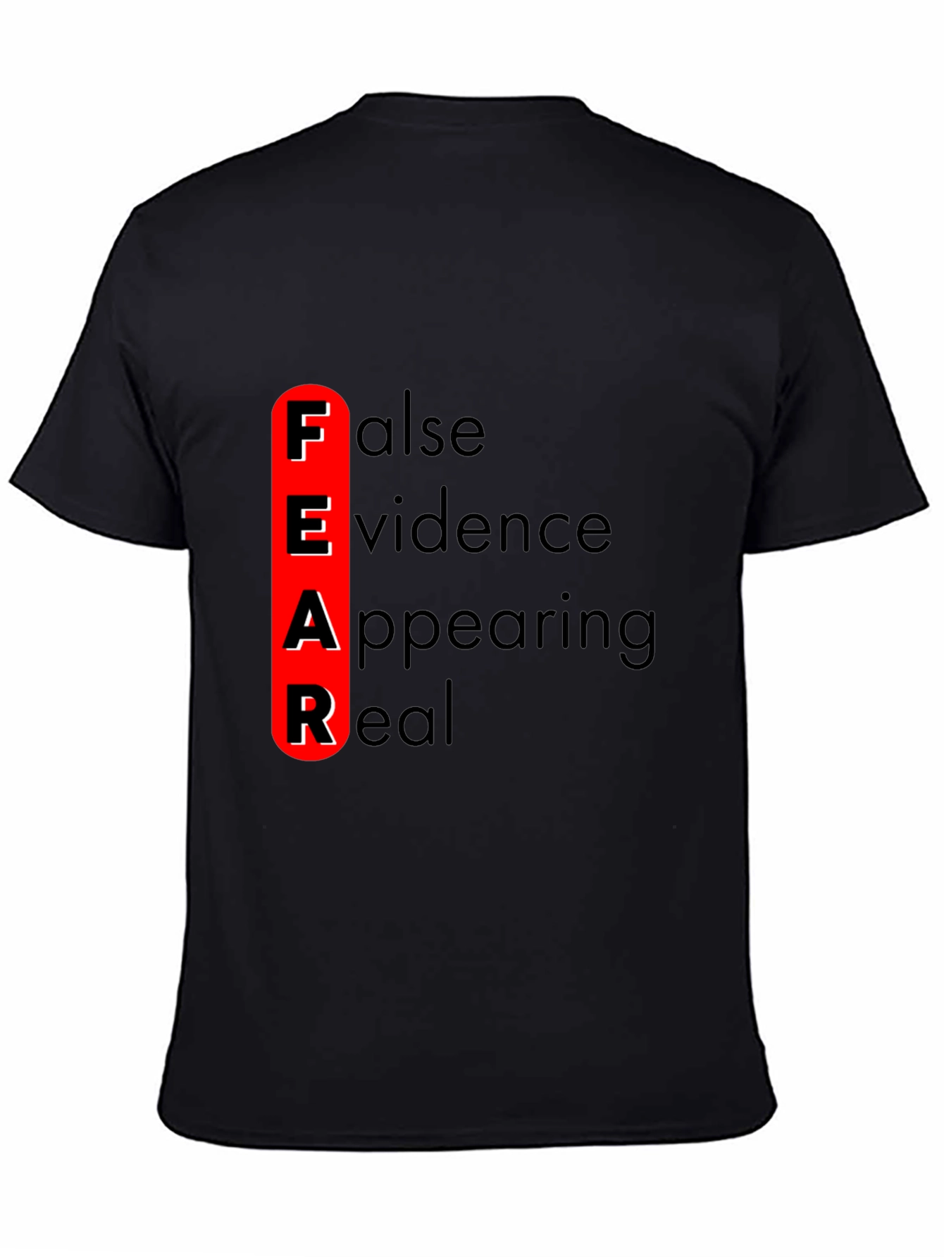 FEAR Definition Graphic Tee - Black