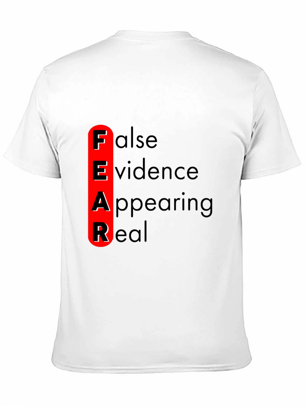 FEAR Definition Graphic Tee - Black
