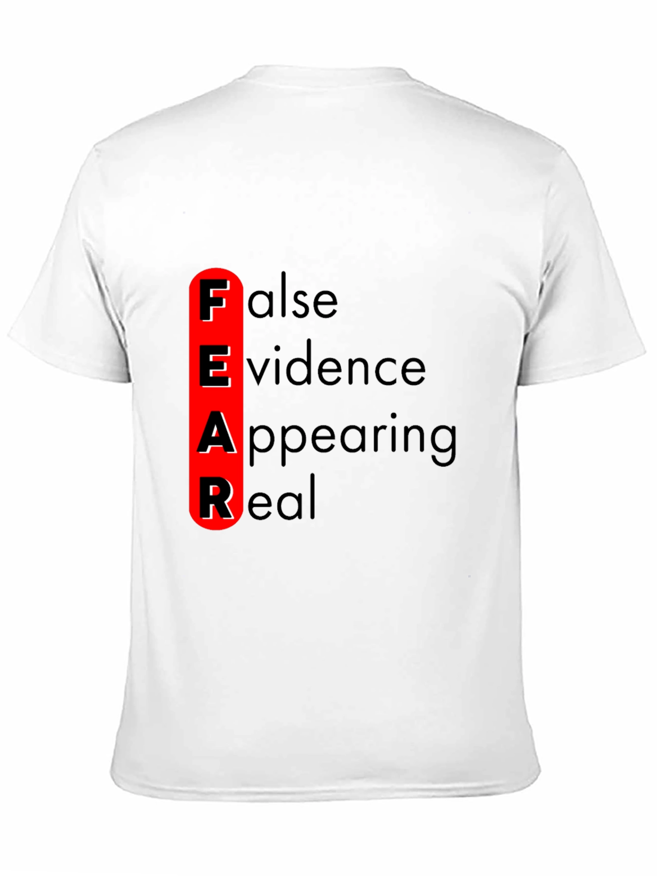 FEAR Definition Graphic Tee - Black