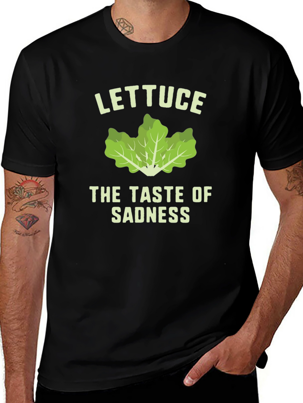 Lettuce The Taste of Sadness Graphic T-Shirt