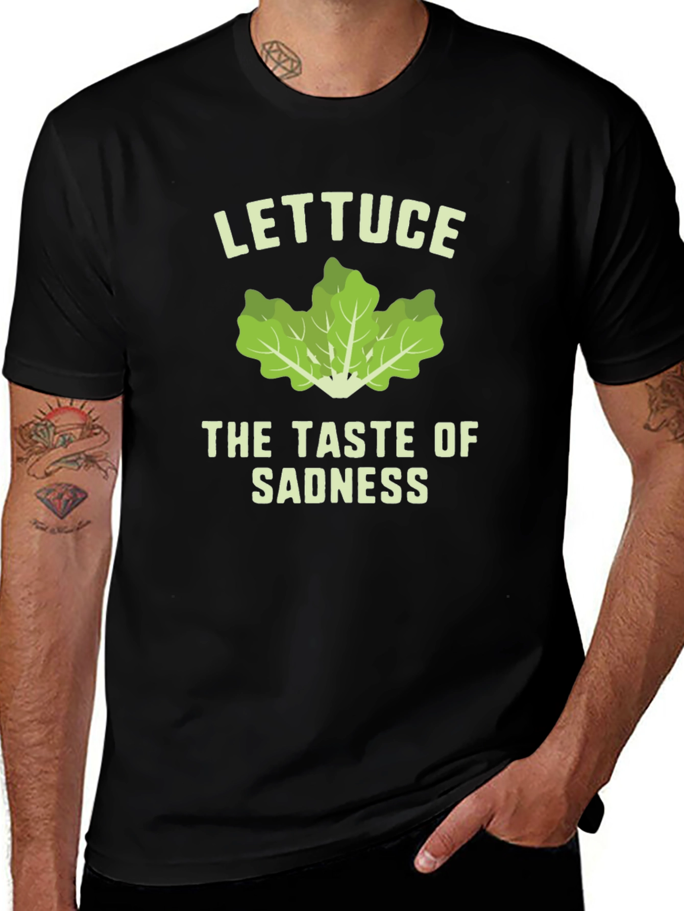 Lettuce The Taste of Sadness Graphic T-Shirt