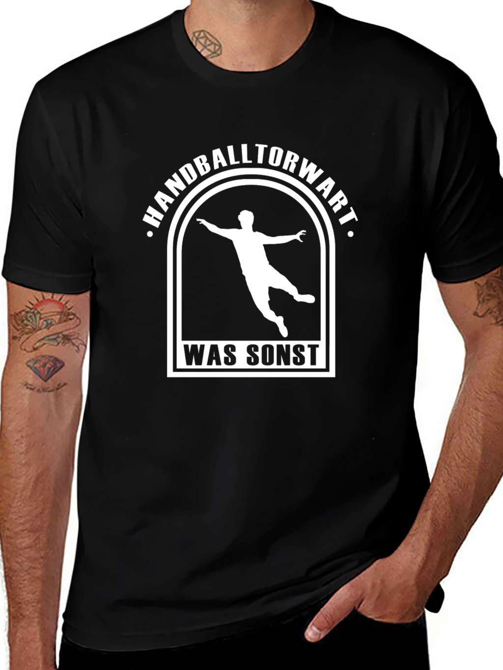 Handball Goalie T-Shirt - Was Sonst