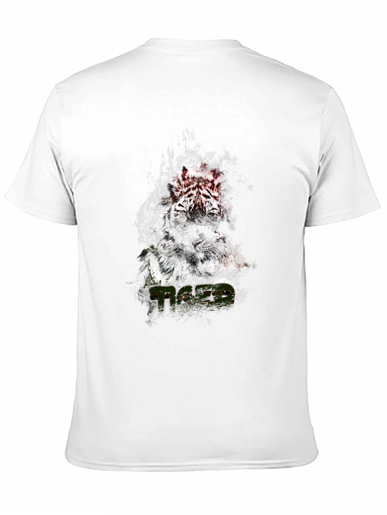 Tiger Graphic Tee - Stylish Black T-Shirt