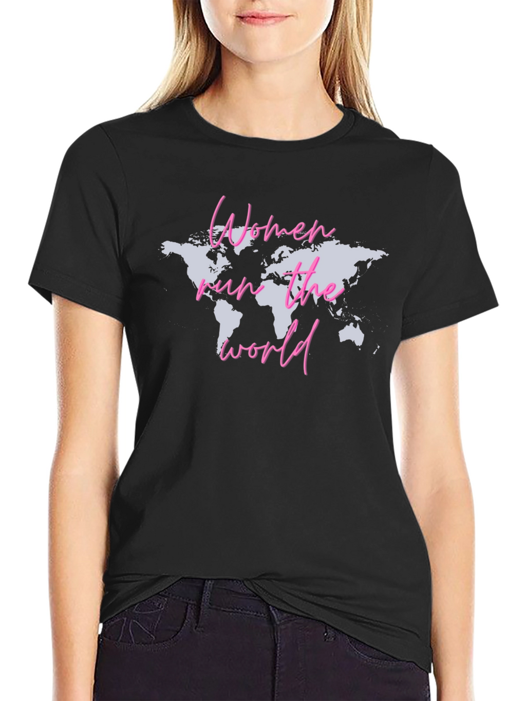 Women Run The World Graphic T-Shirt