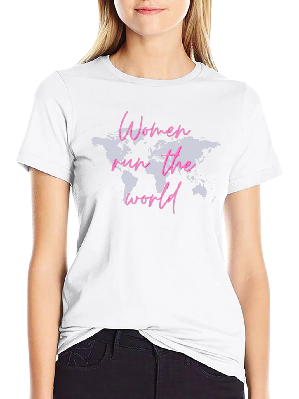 Women Run The World Graphic T-Shirt