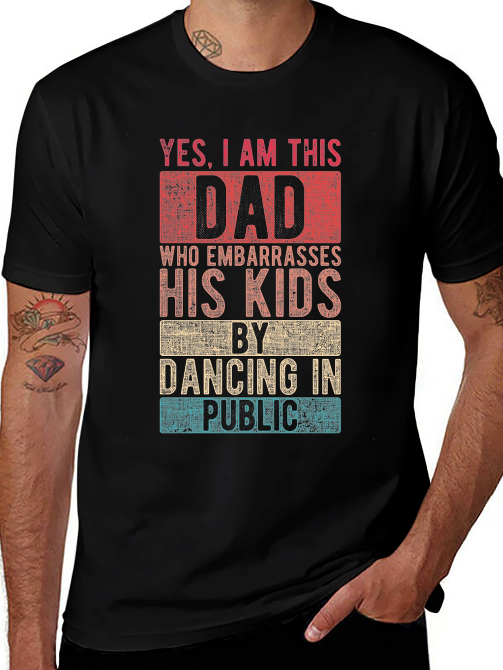 Funny Dad Dancing T-Shirt