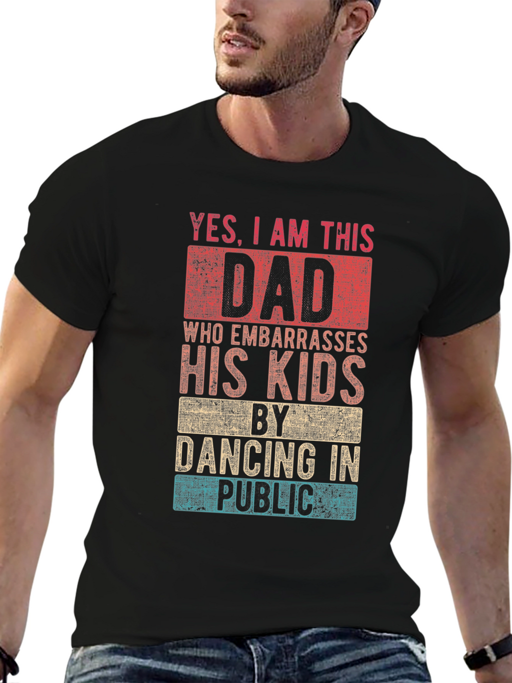 Funny Dad Dancing T-Shirt