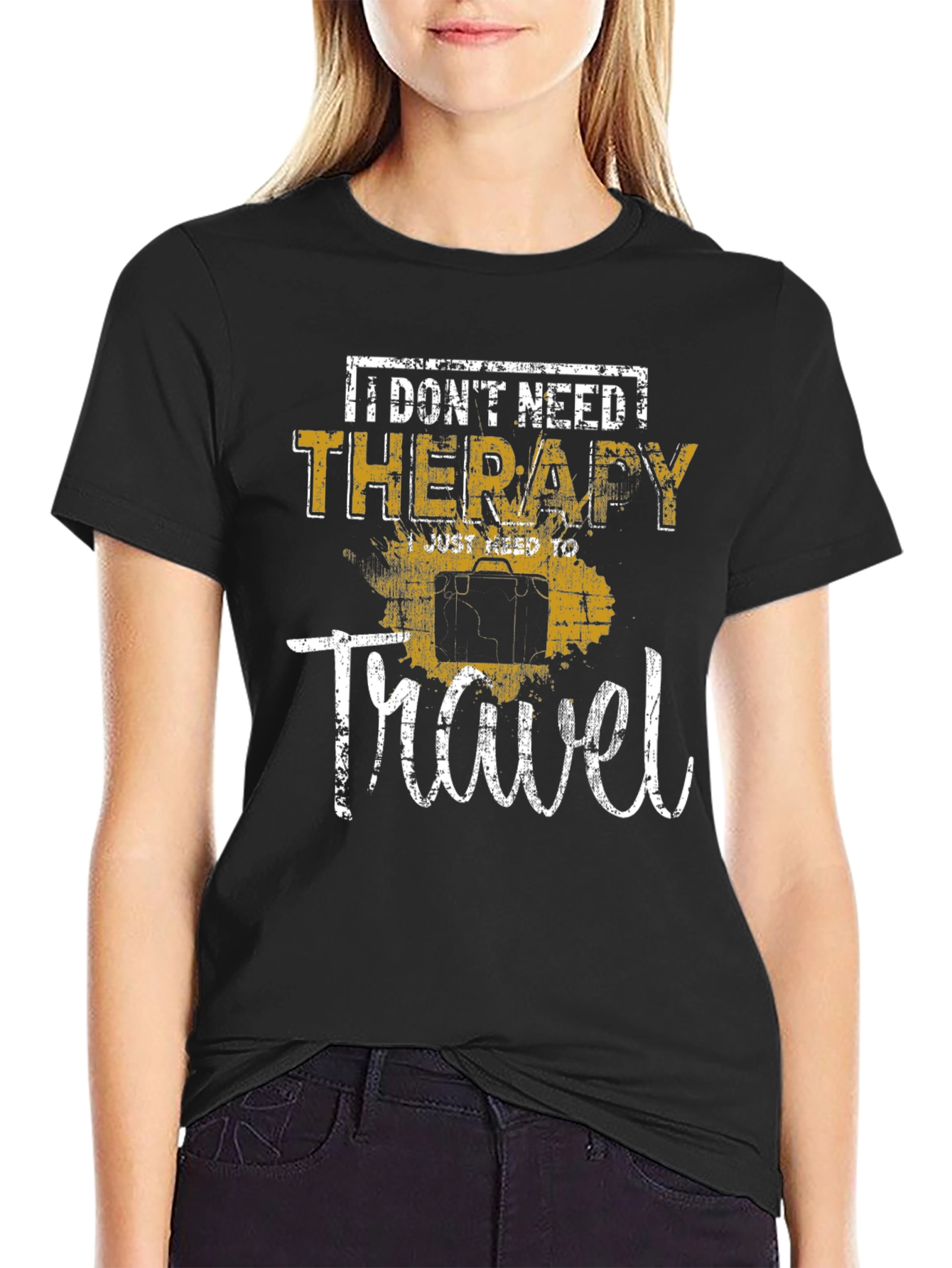 Travel Therapy Graphic T-Shirt