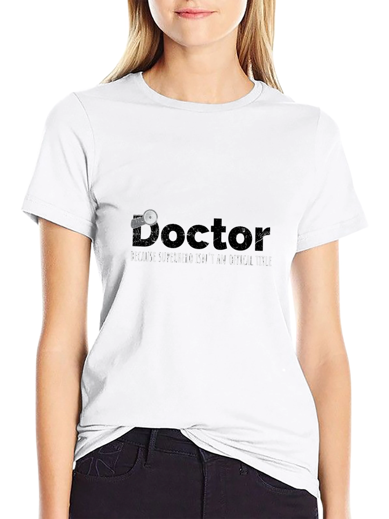 Doctor Superhero T-Shirt - Medical Profession Appreciation