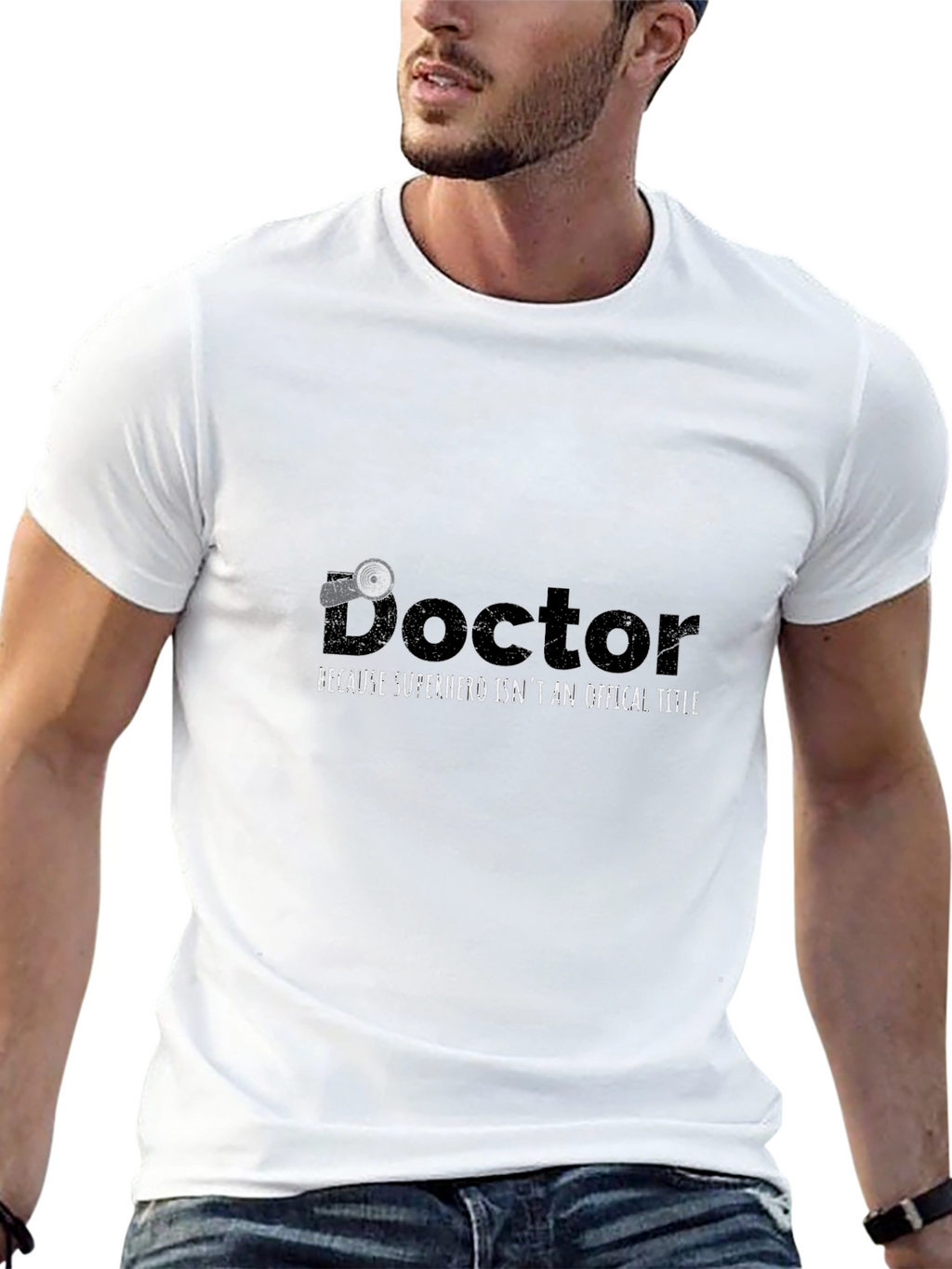 Doctor Superhero T-Shirt - Medical Profession Appreciation