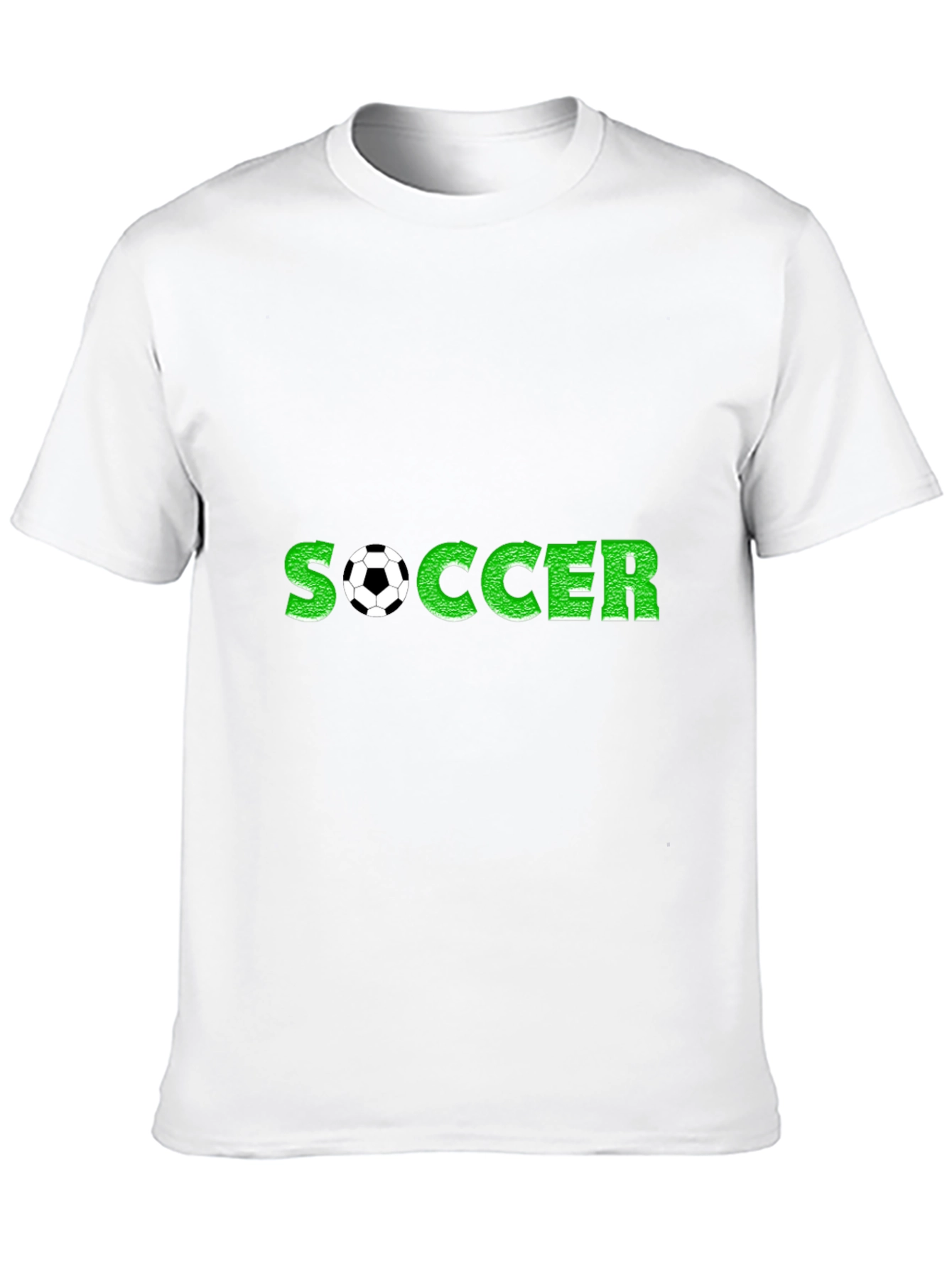 Soccer Graphic Black T-Shirt