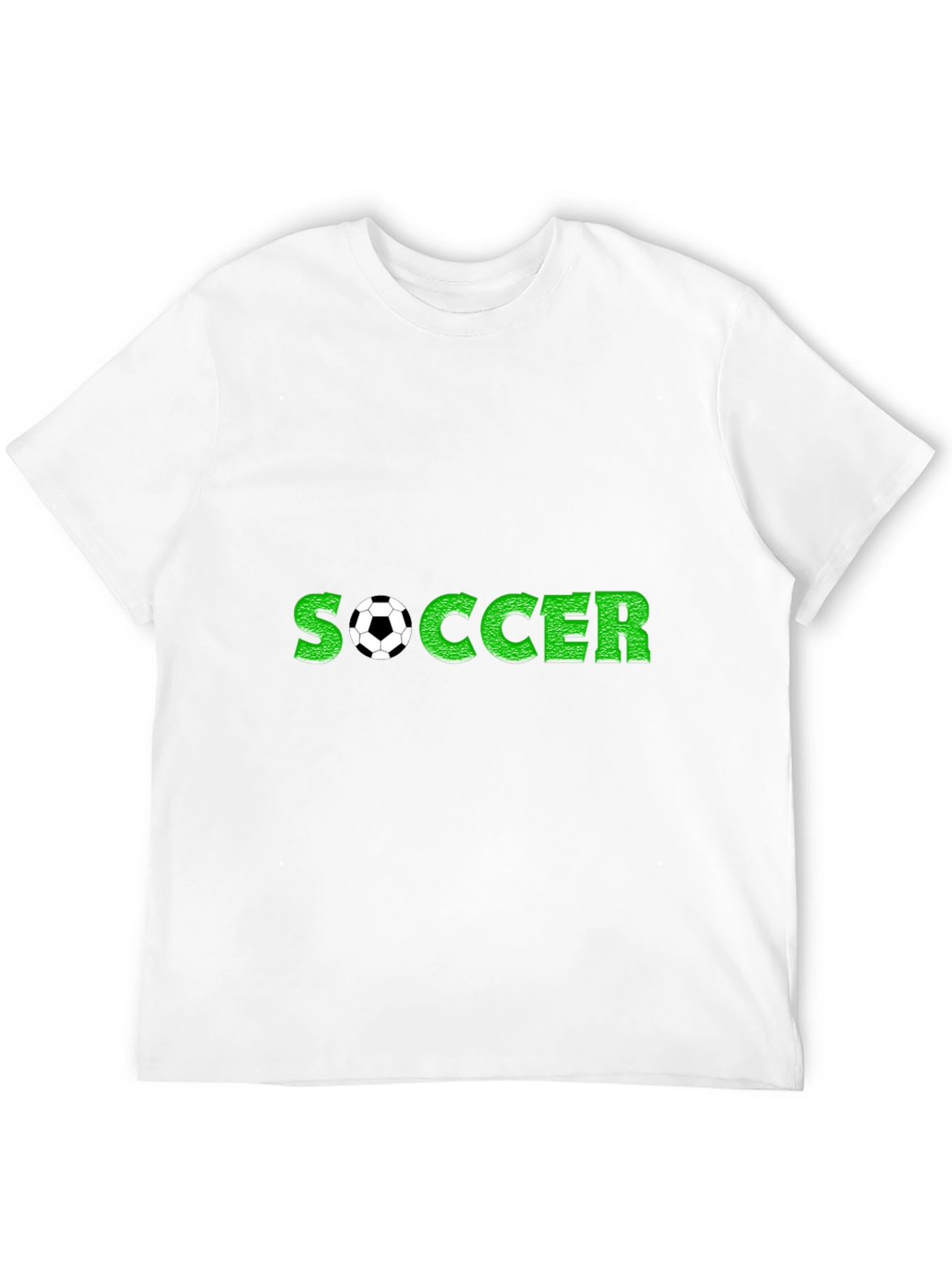 Soccer Graphic Black T-Shirt