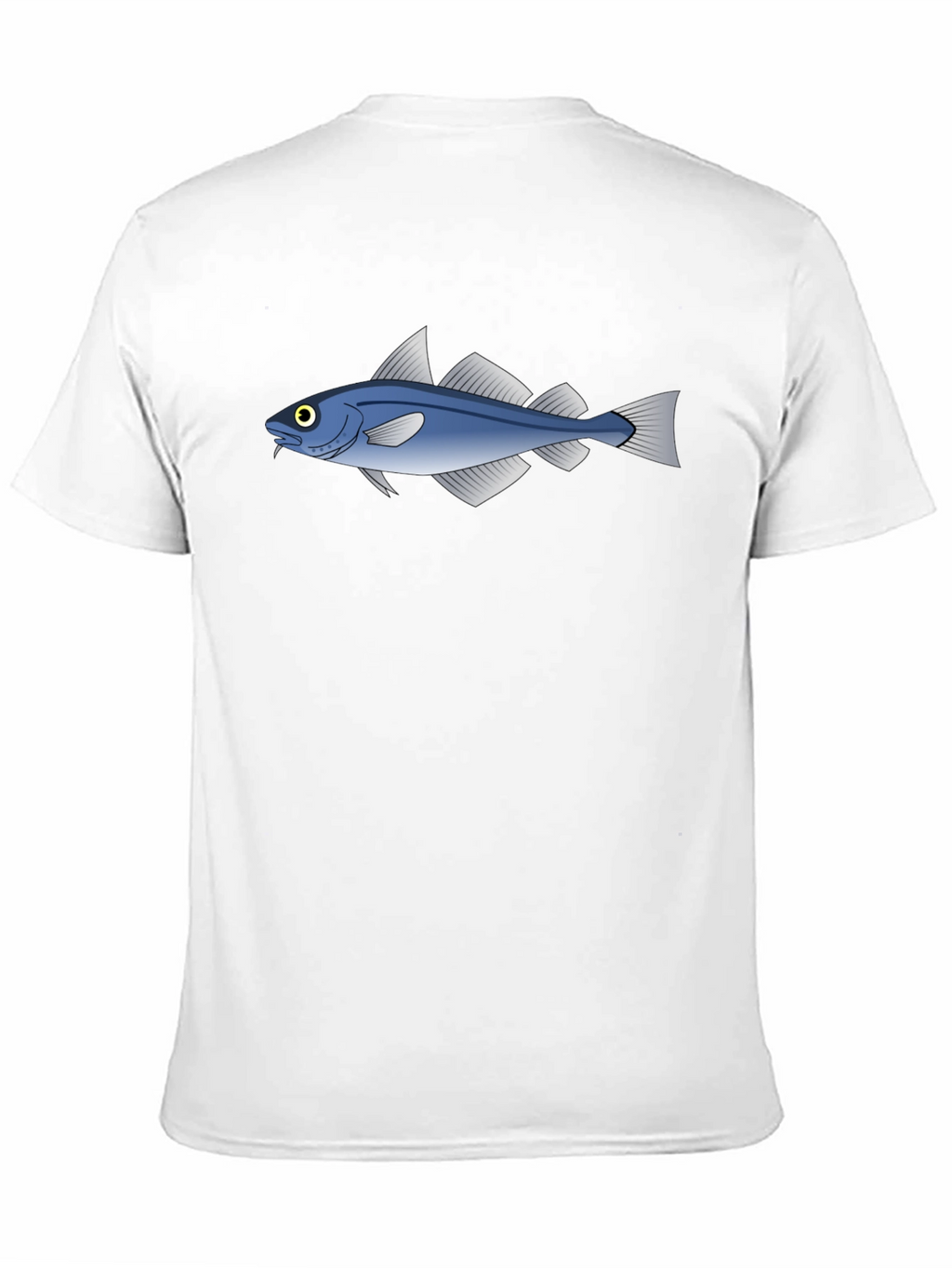 Cool Fish Graphic Black T-Shirt