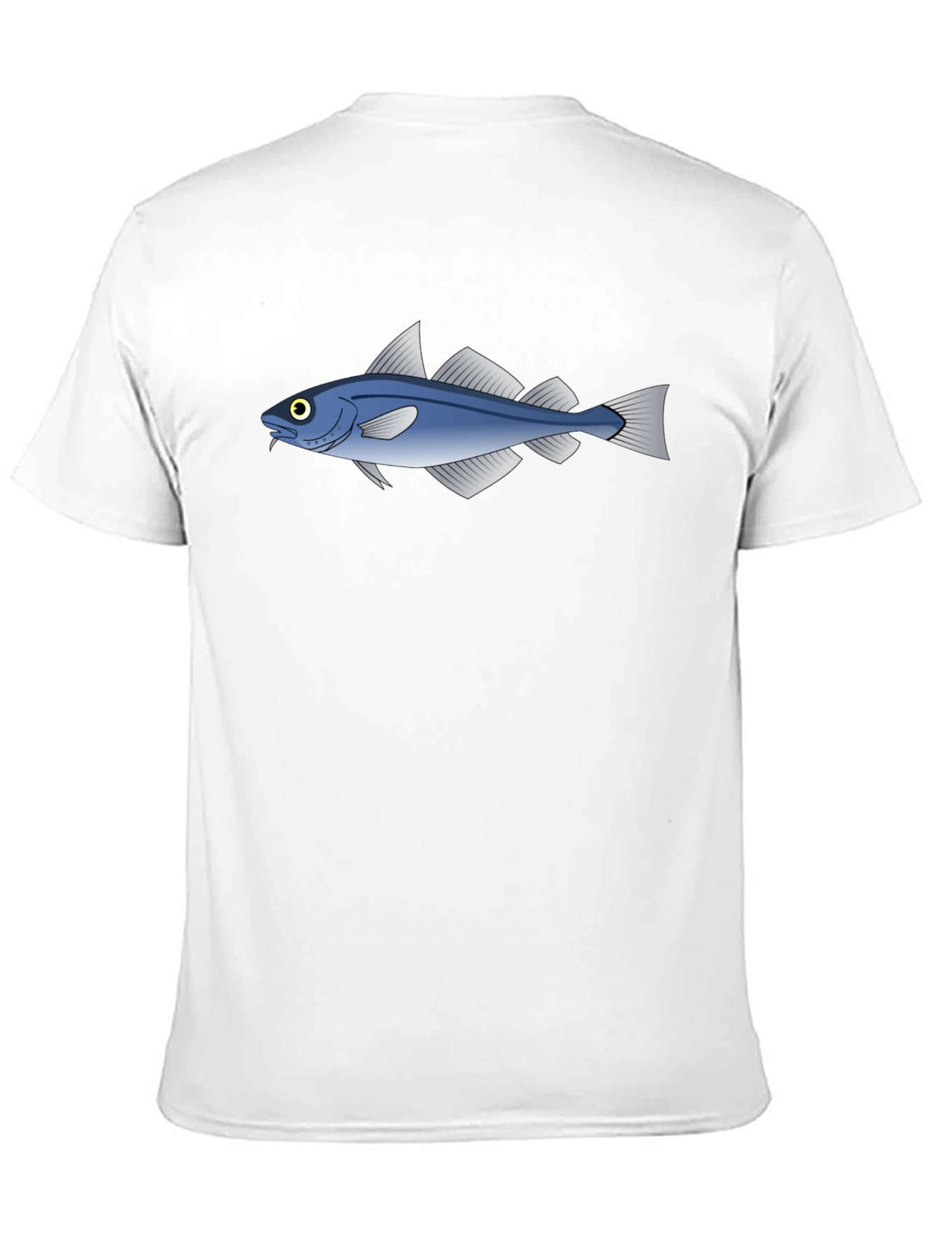 Cool Fish Graphic Black T-Shirt