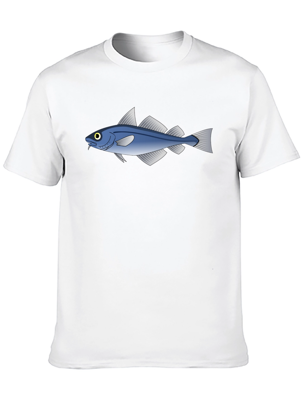 Cool Fish Graphic Black T-Shirt
