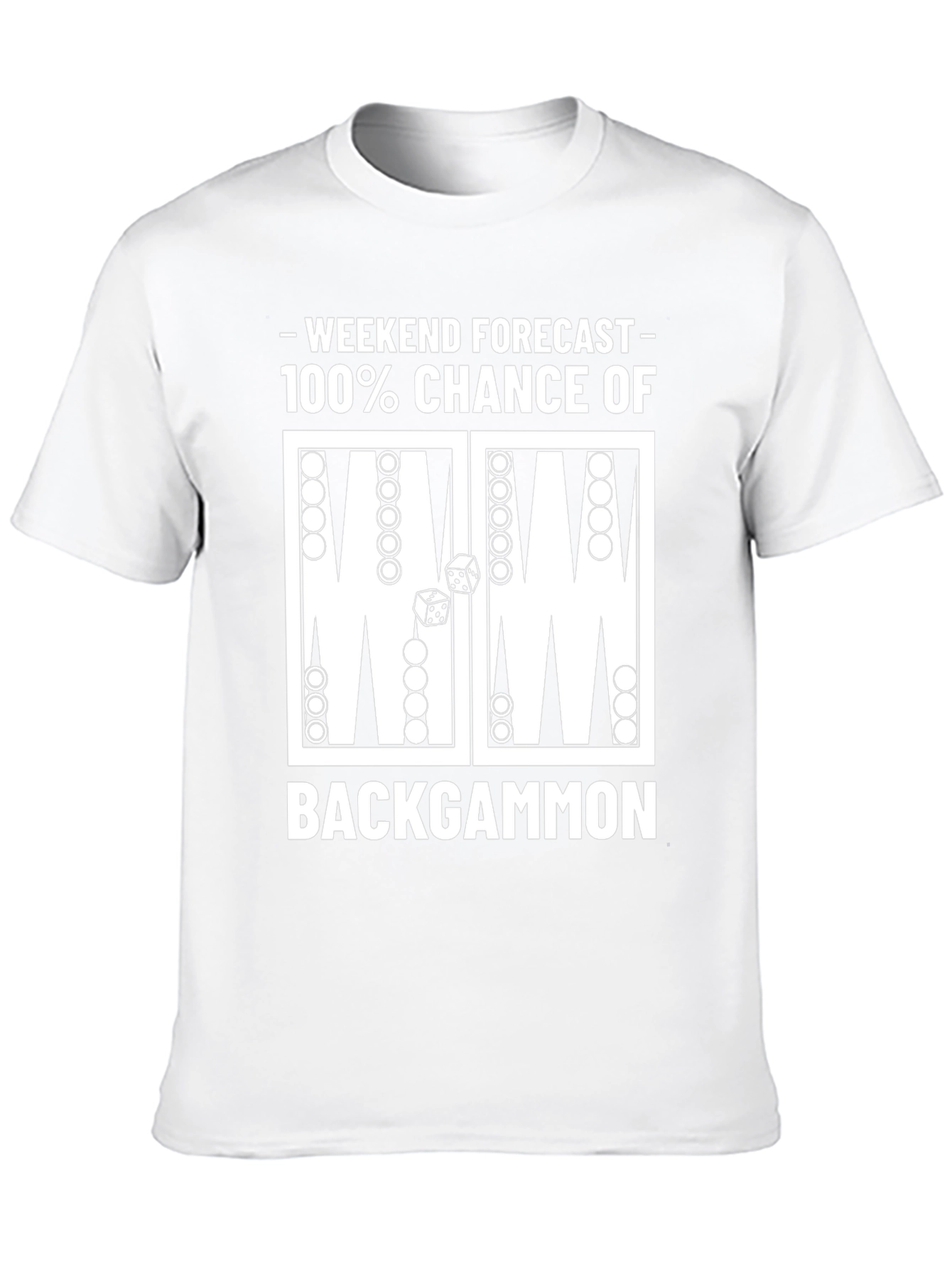 Weekend Backgammon T-Shirt