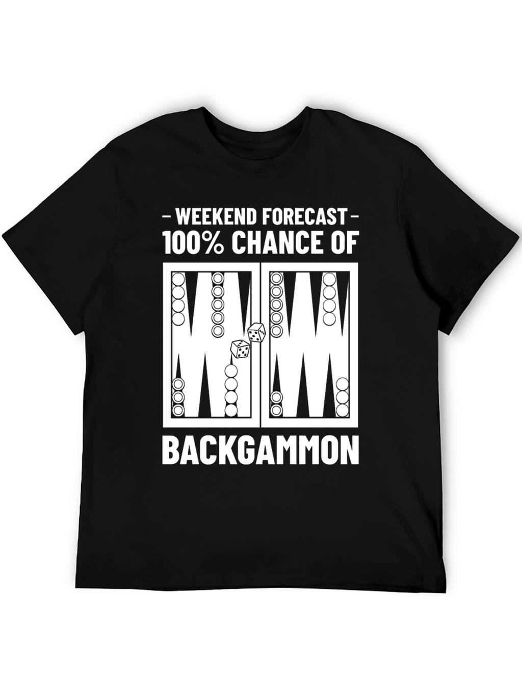 Weekend Backgammon T-Shirt