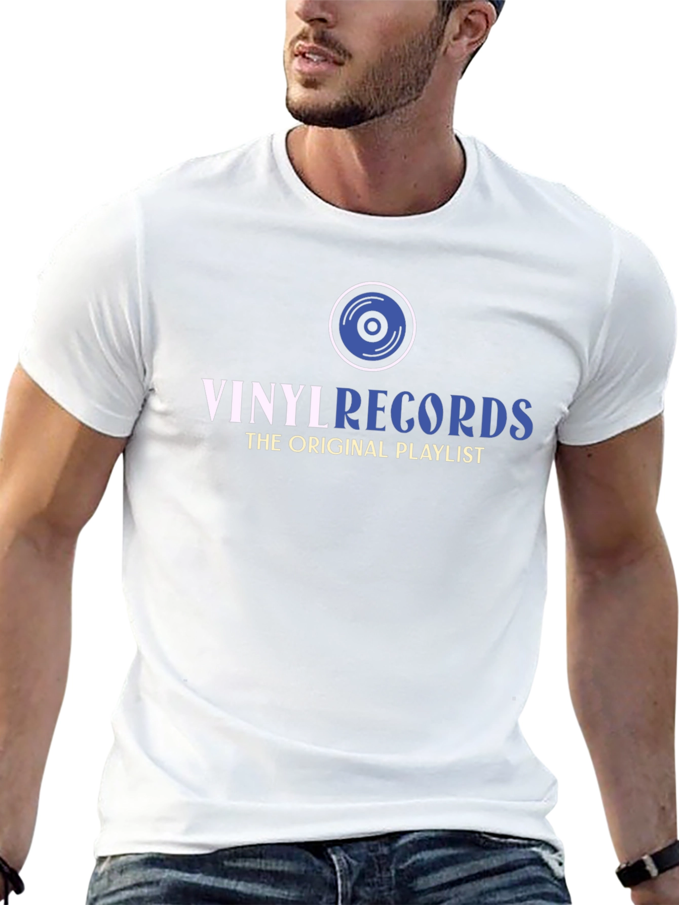 Vinyl Records T-Shirt - The Original Playlist