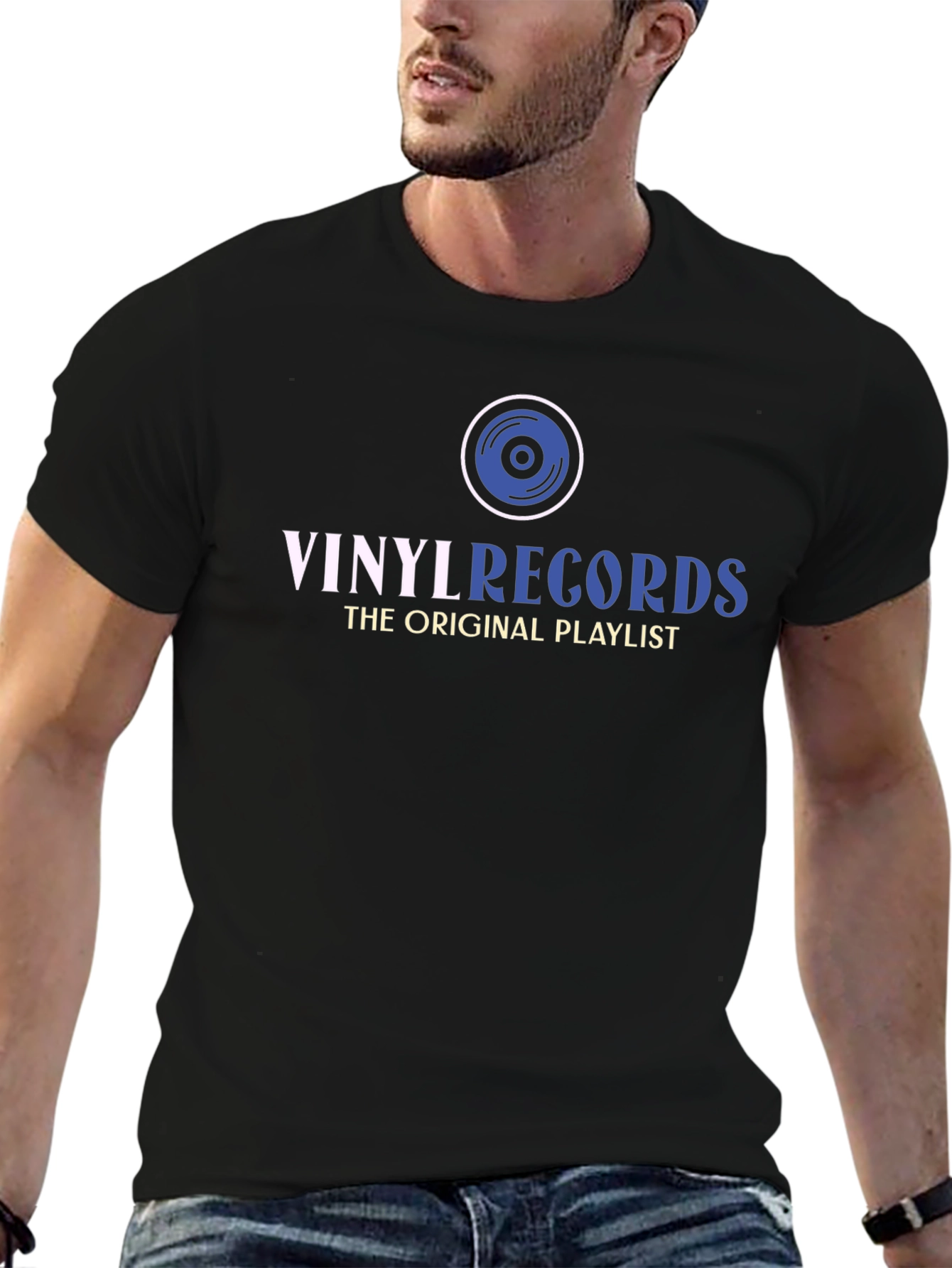 Vinyl Records T-Shirt - The Original Playlist