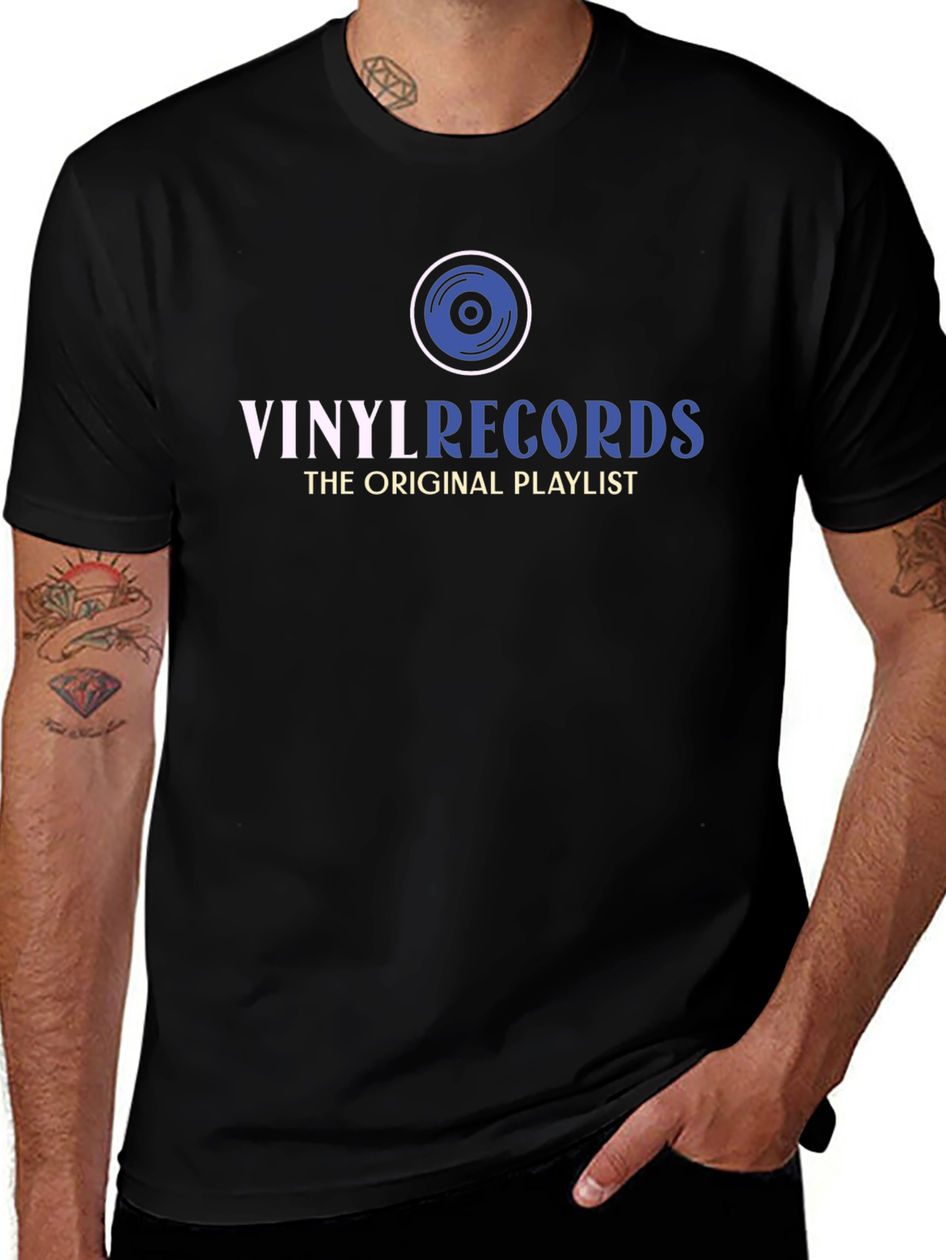 Vinyl Records T-Shirt - The Original Playlist