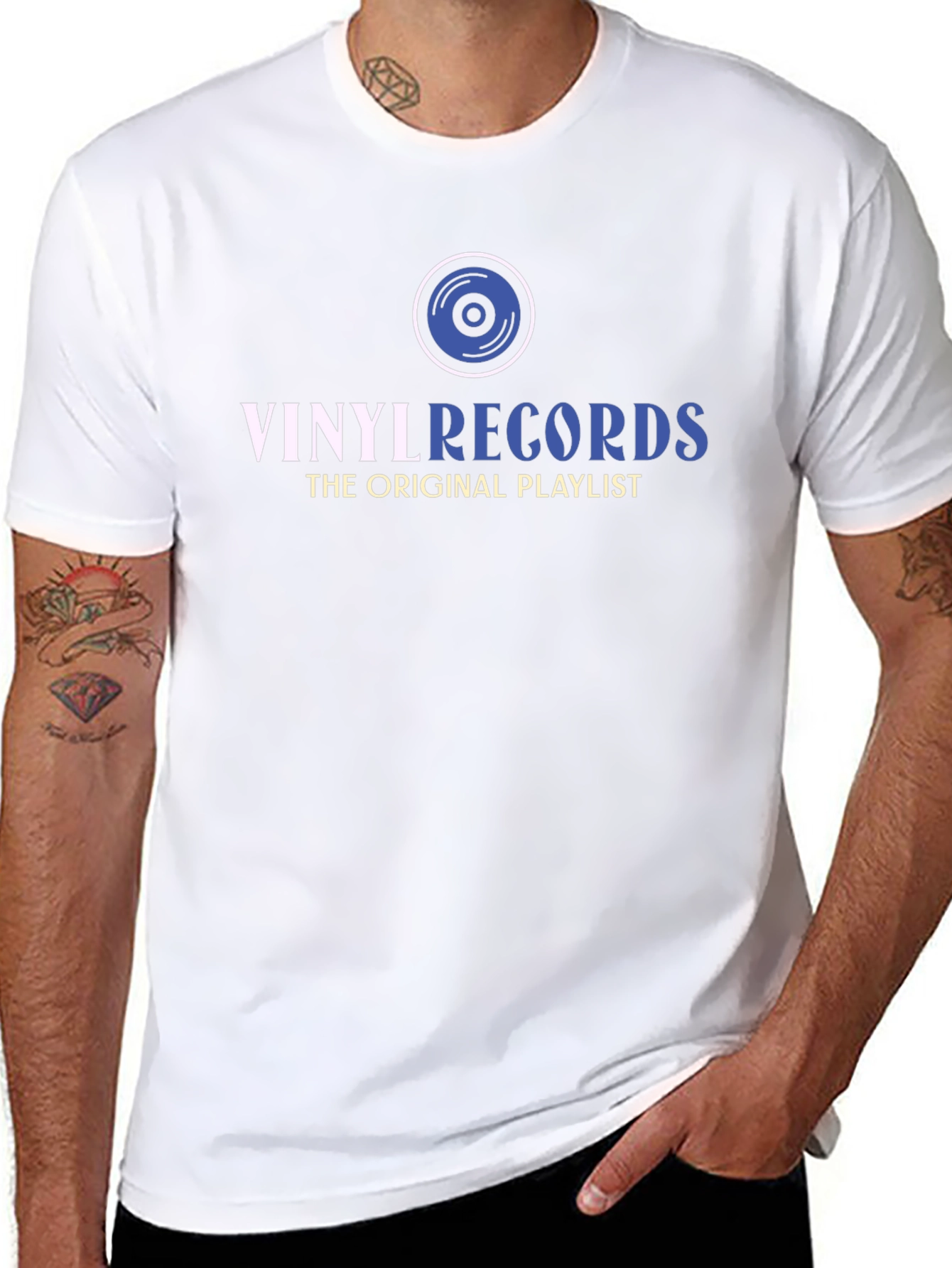 Vinyl Records T-Shirt - The Original Playlist