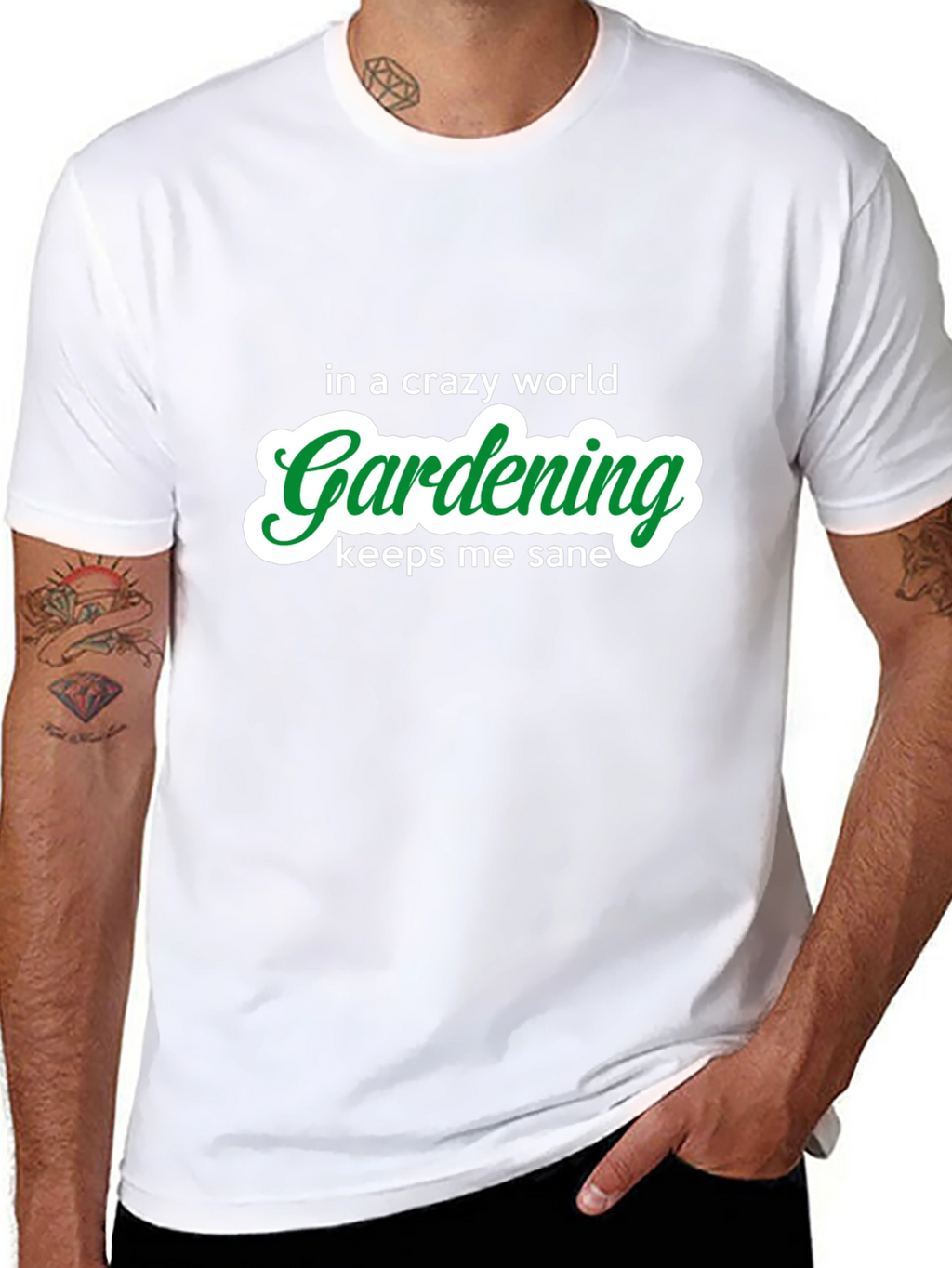 Gardening Keeps Me Sane T-Shirt