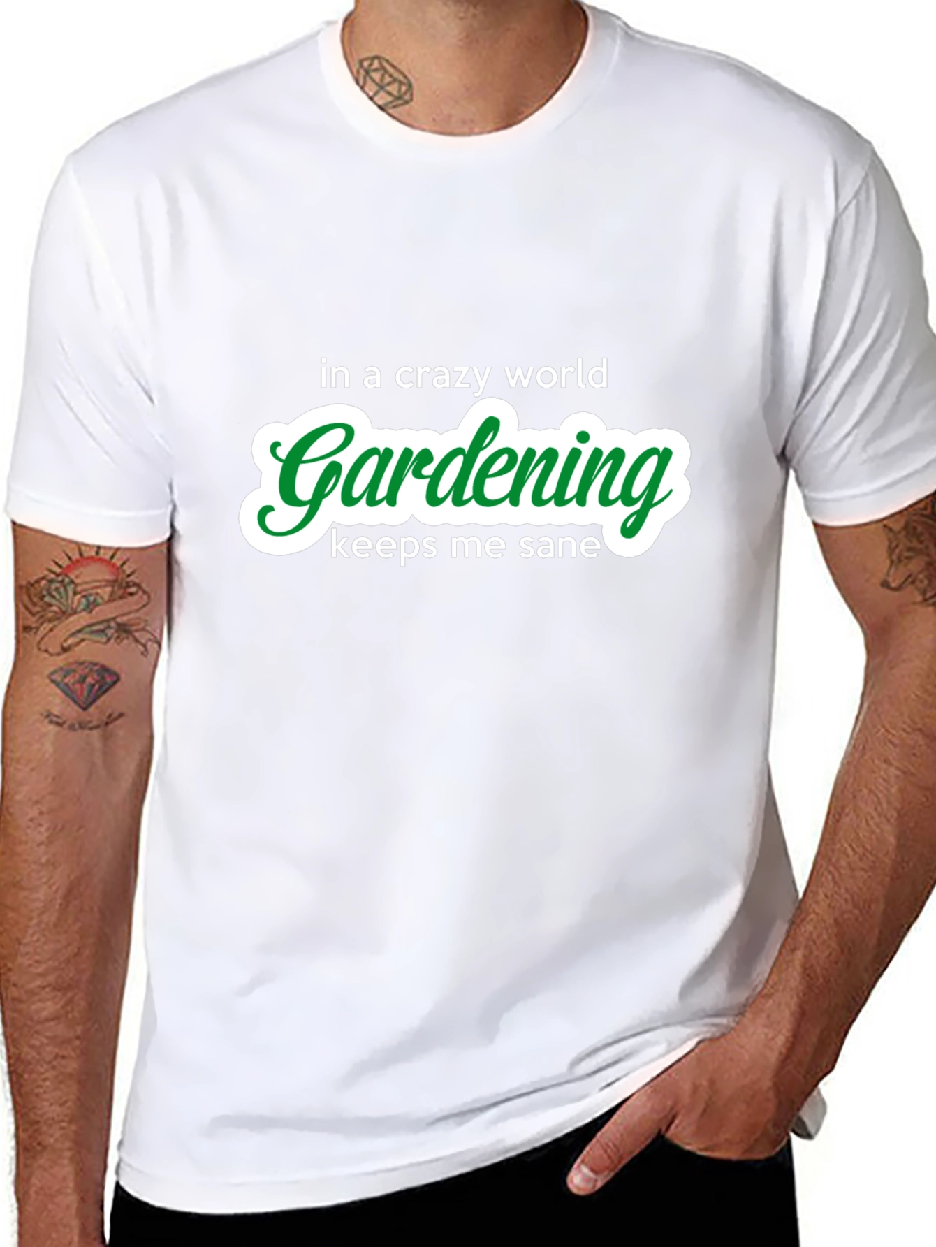 Gardening Keeps Me Sane T-Shirt