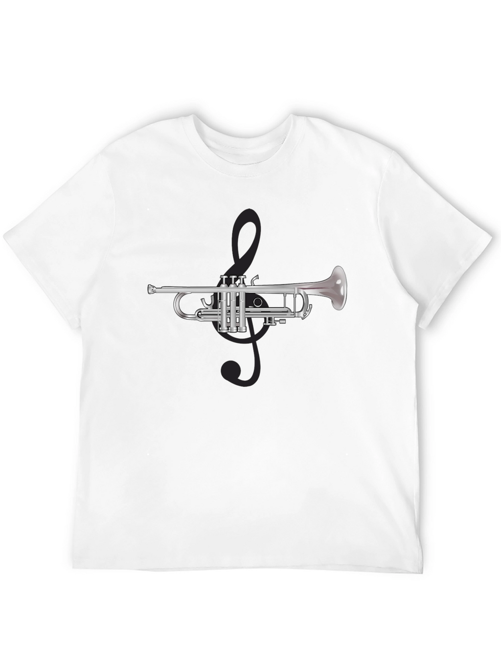 Trumpet Graphic Tee - Musicians Fashion