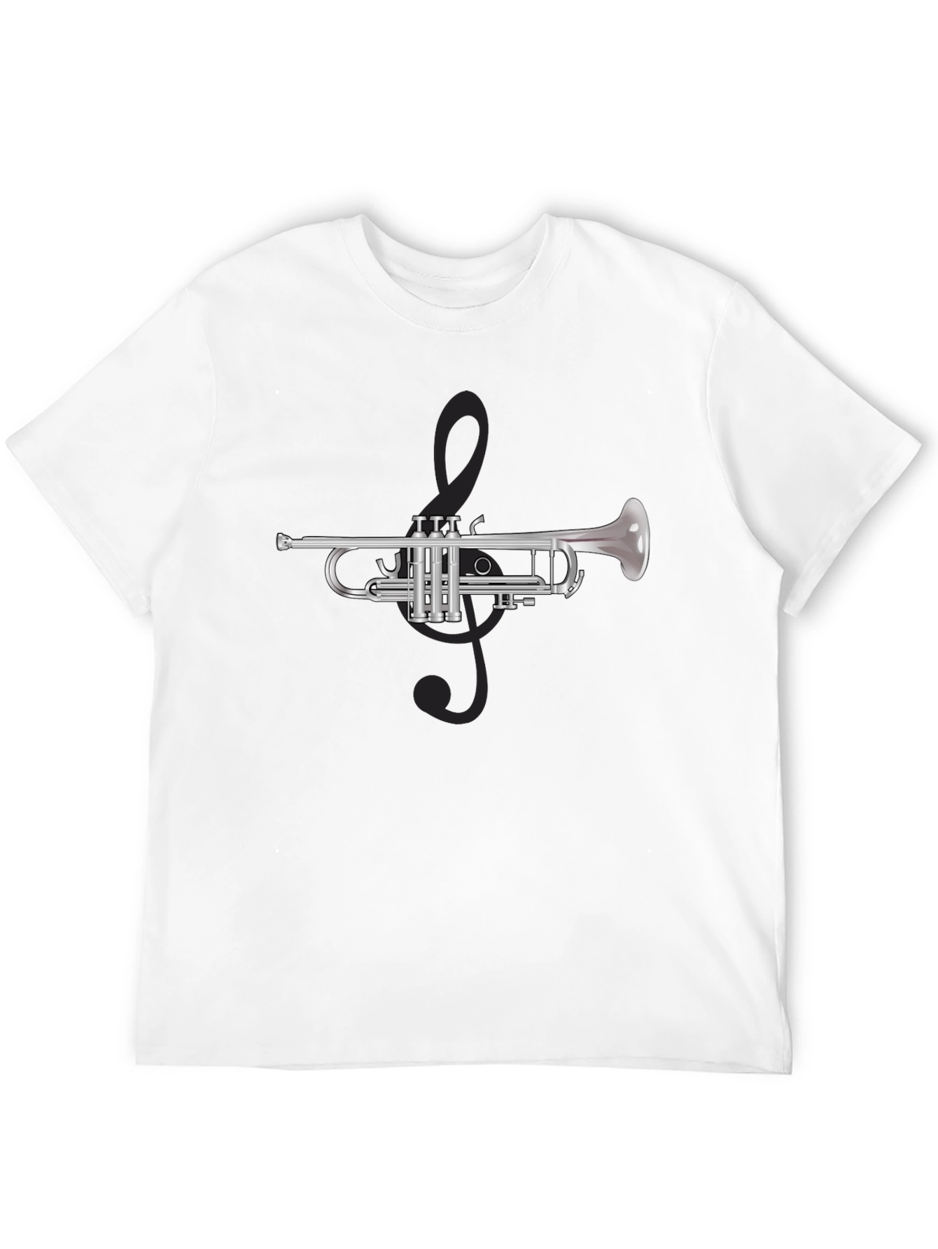 Trumpet Graphic Tee - Musicians Fashion