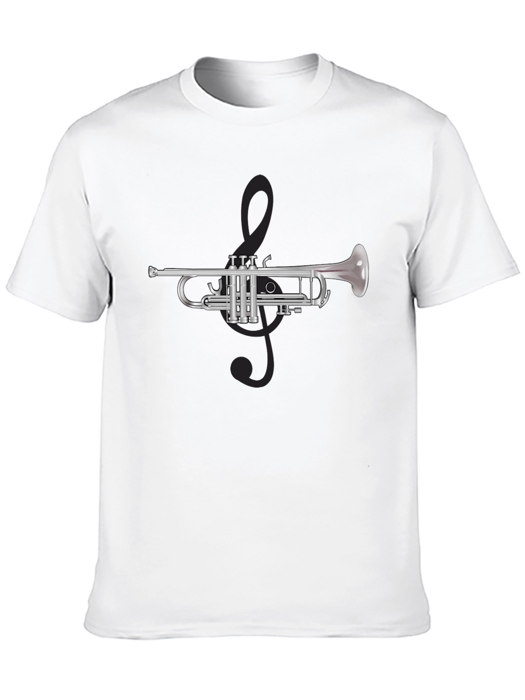 Trumpet Graphic Tee - Musicians Fashion