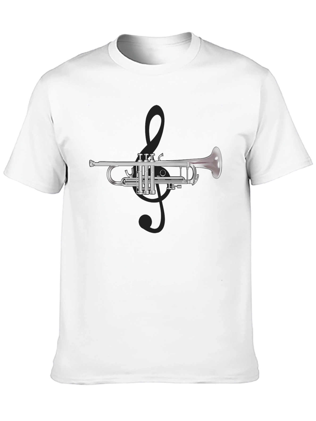 Trumpet Graphic Tee - Musicians Fashion