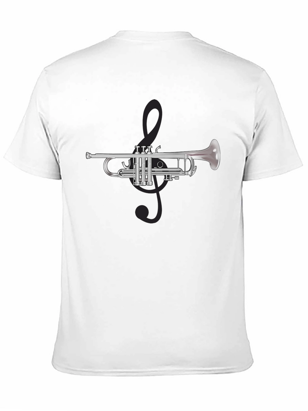 Trumpet Graphic Tee - Musicians Fashion