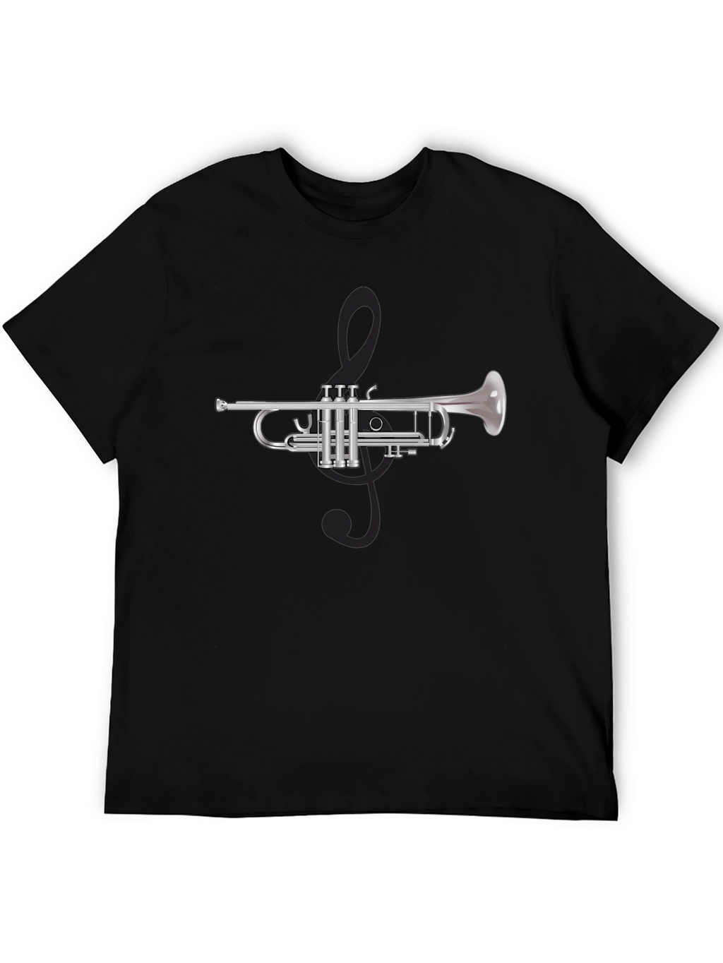 Trumpet Graphic Tee - Musicians Fashion