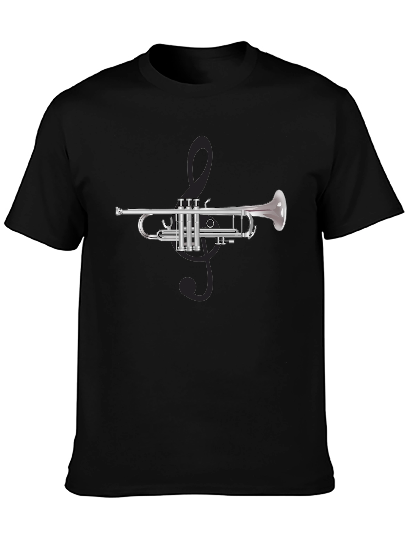 Trumpet Graphic Tee - Musicians Fashion