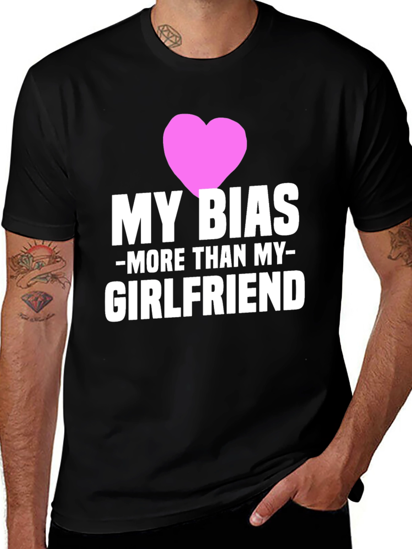 My Bias More Than My Girlfriend T-Shirt