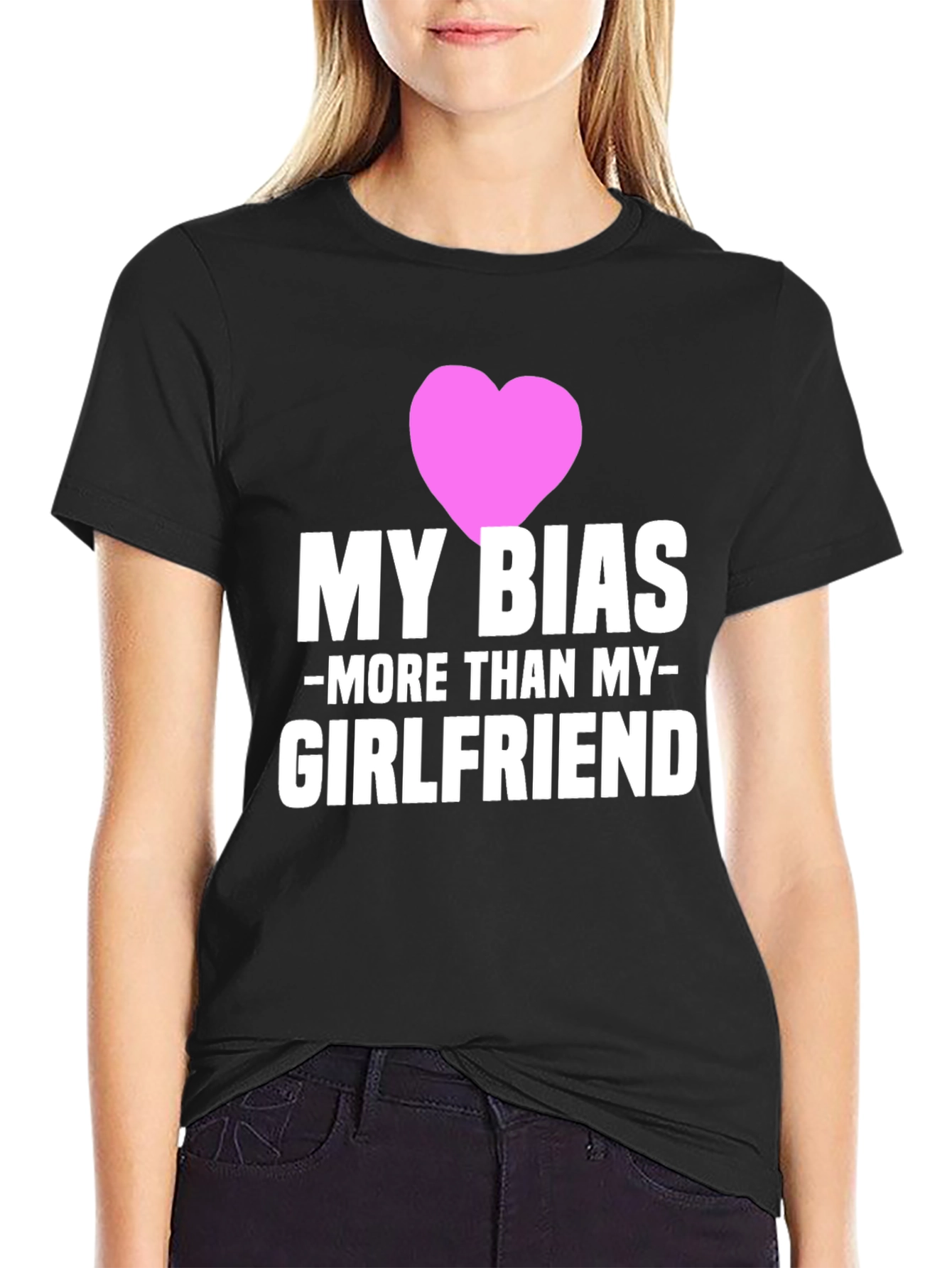My Bias More Than My Girlfriend T-Shirt