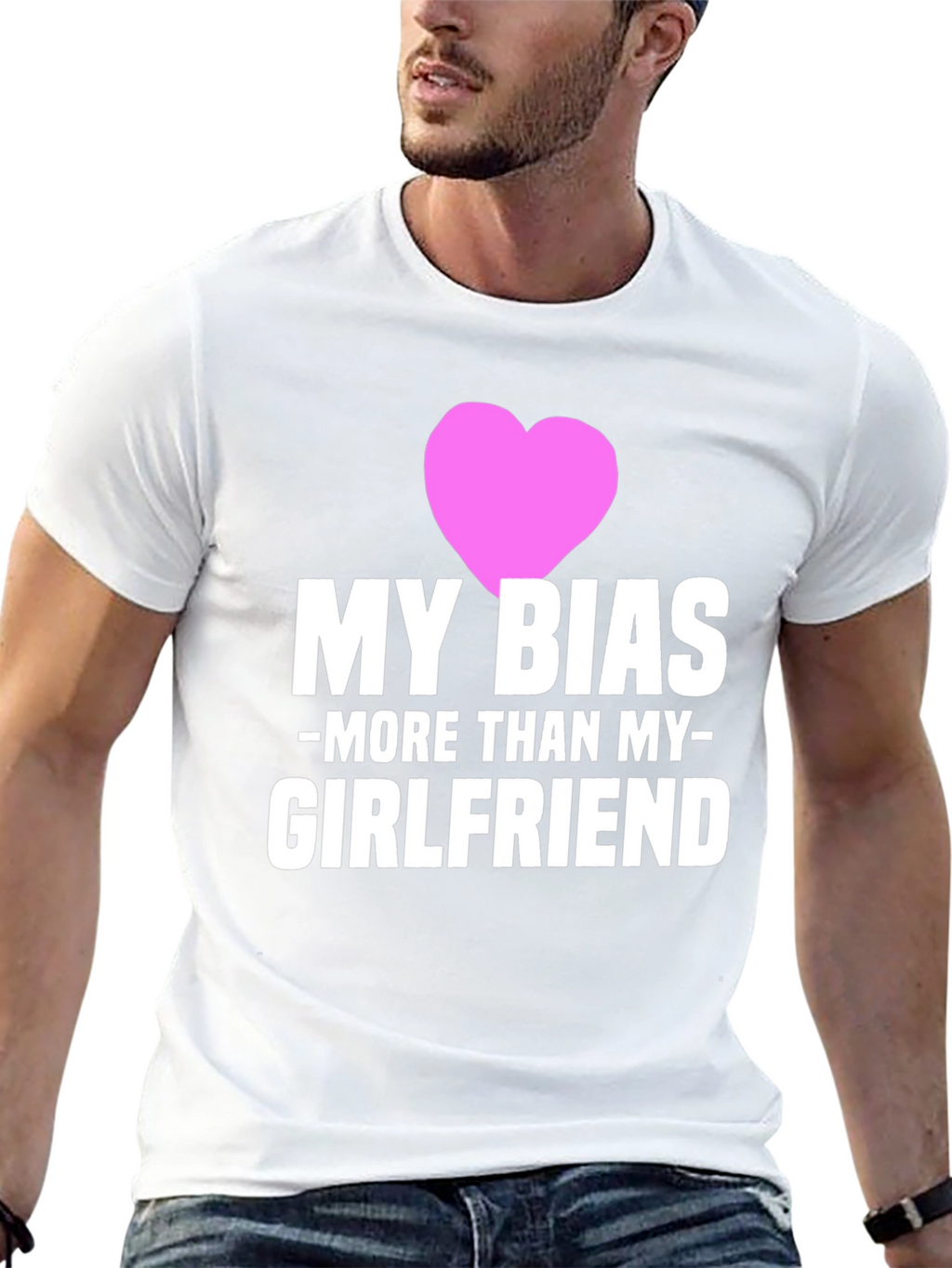 My Bias More Than My Girlfriend T-Shirt