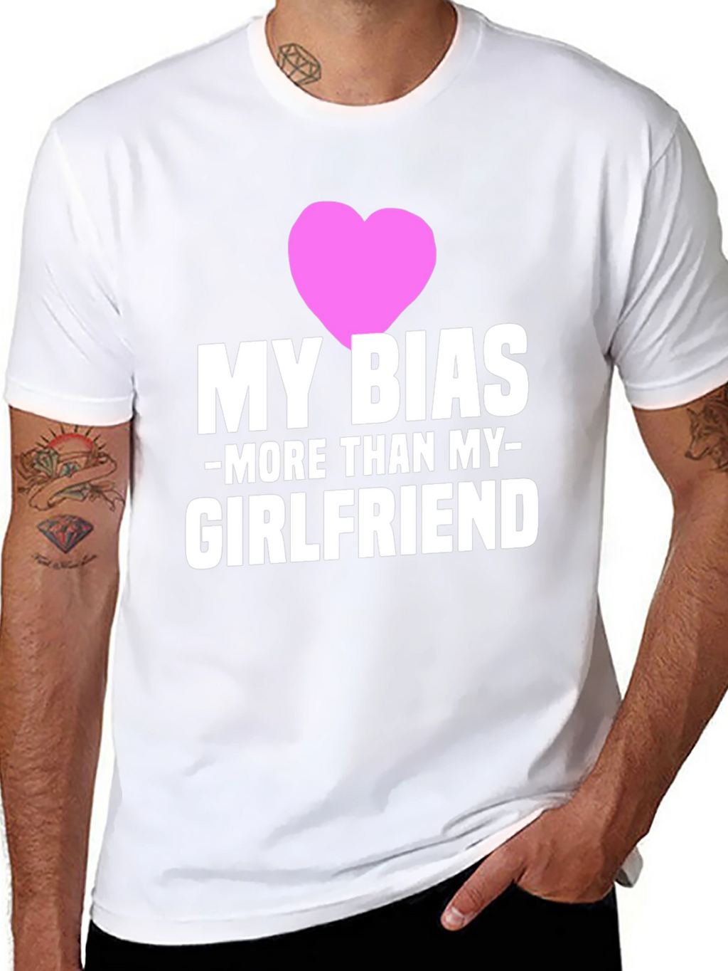 My Bias More Than My Girlfriend T-Shirt