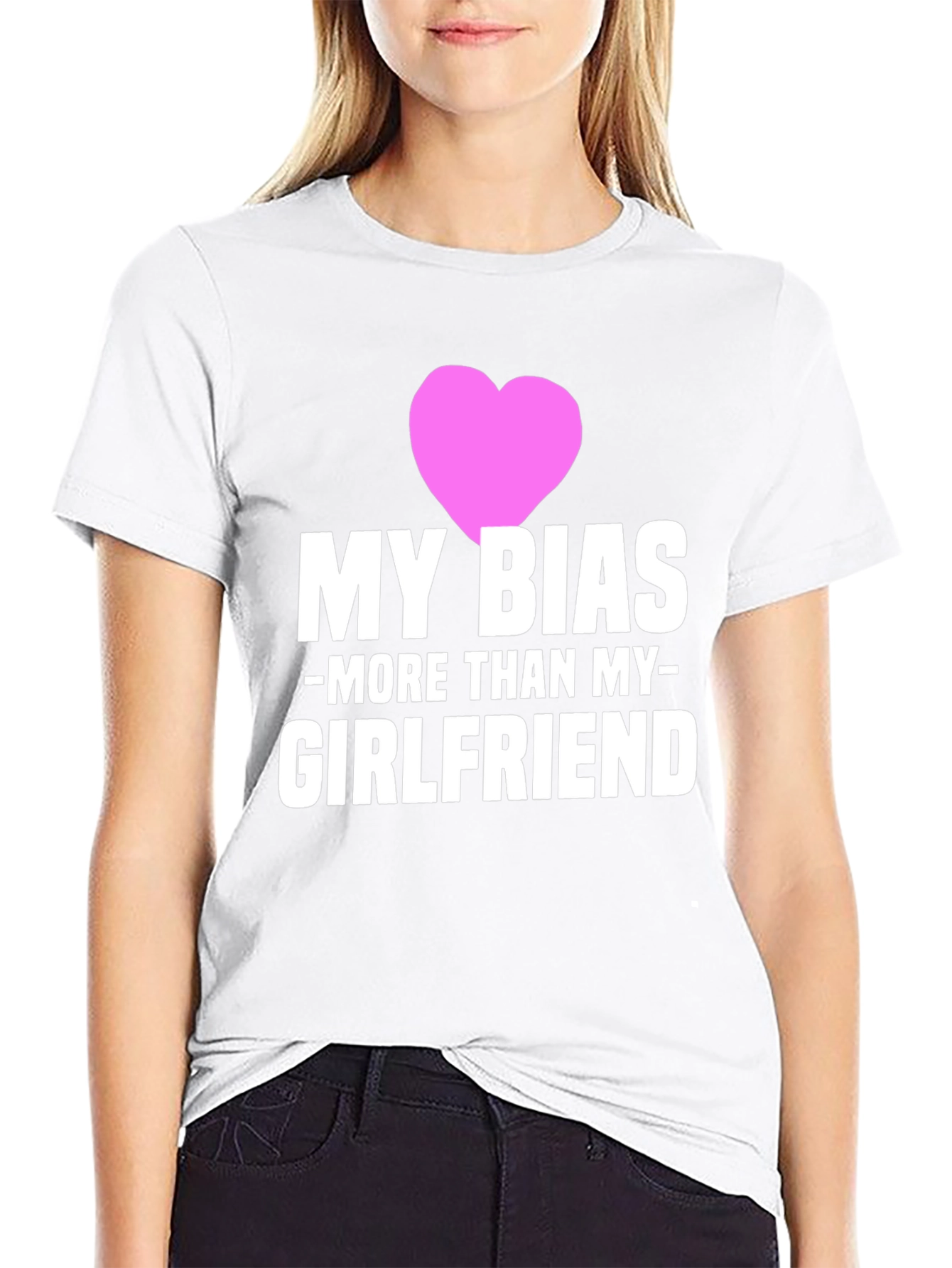 My Bias More Than My Girlfriend T-Shirt