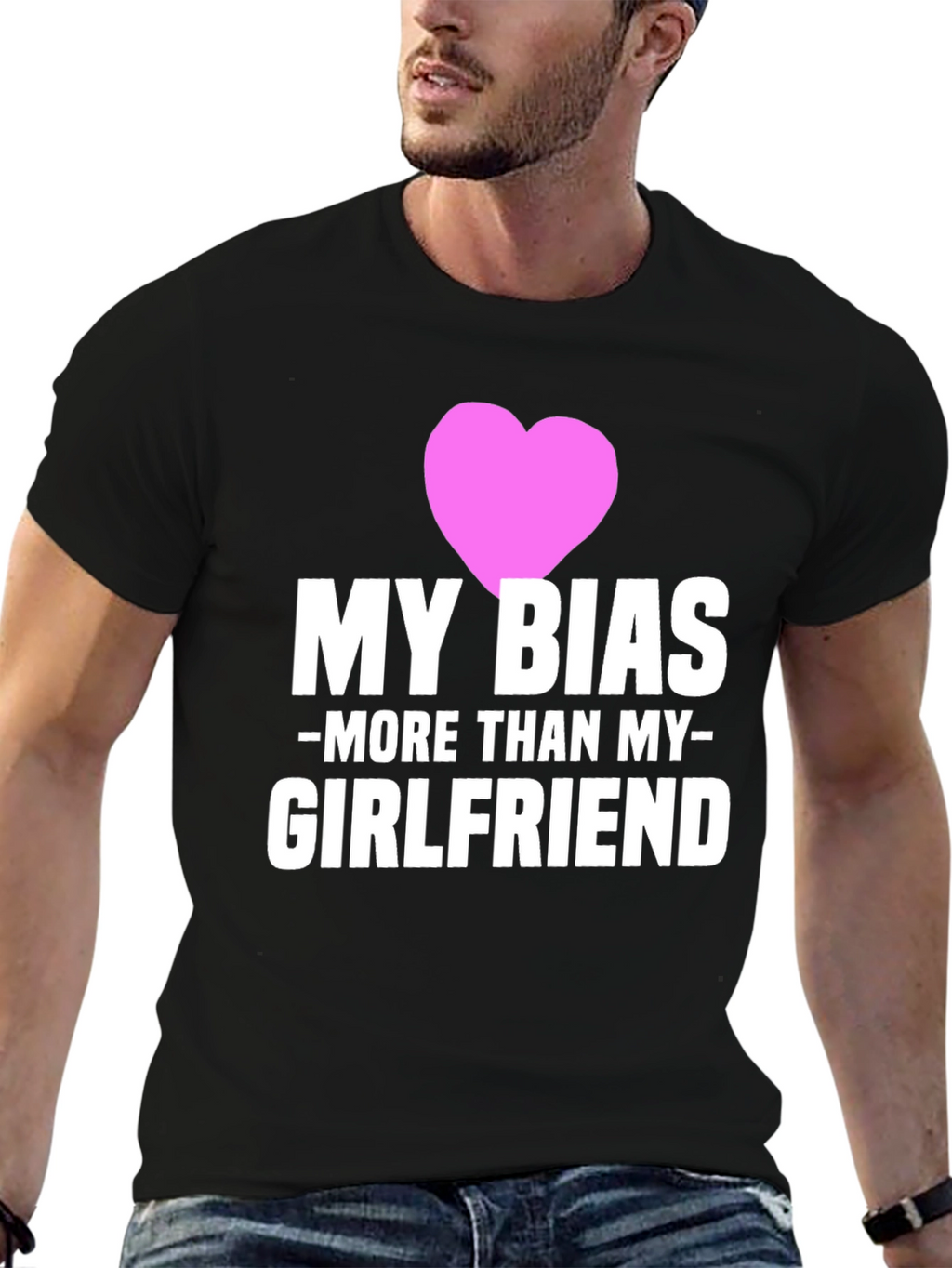 My Bias More Than My Girlfriend T-Shirt
