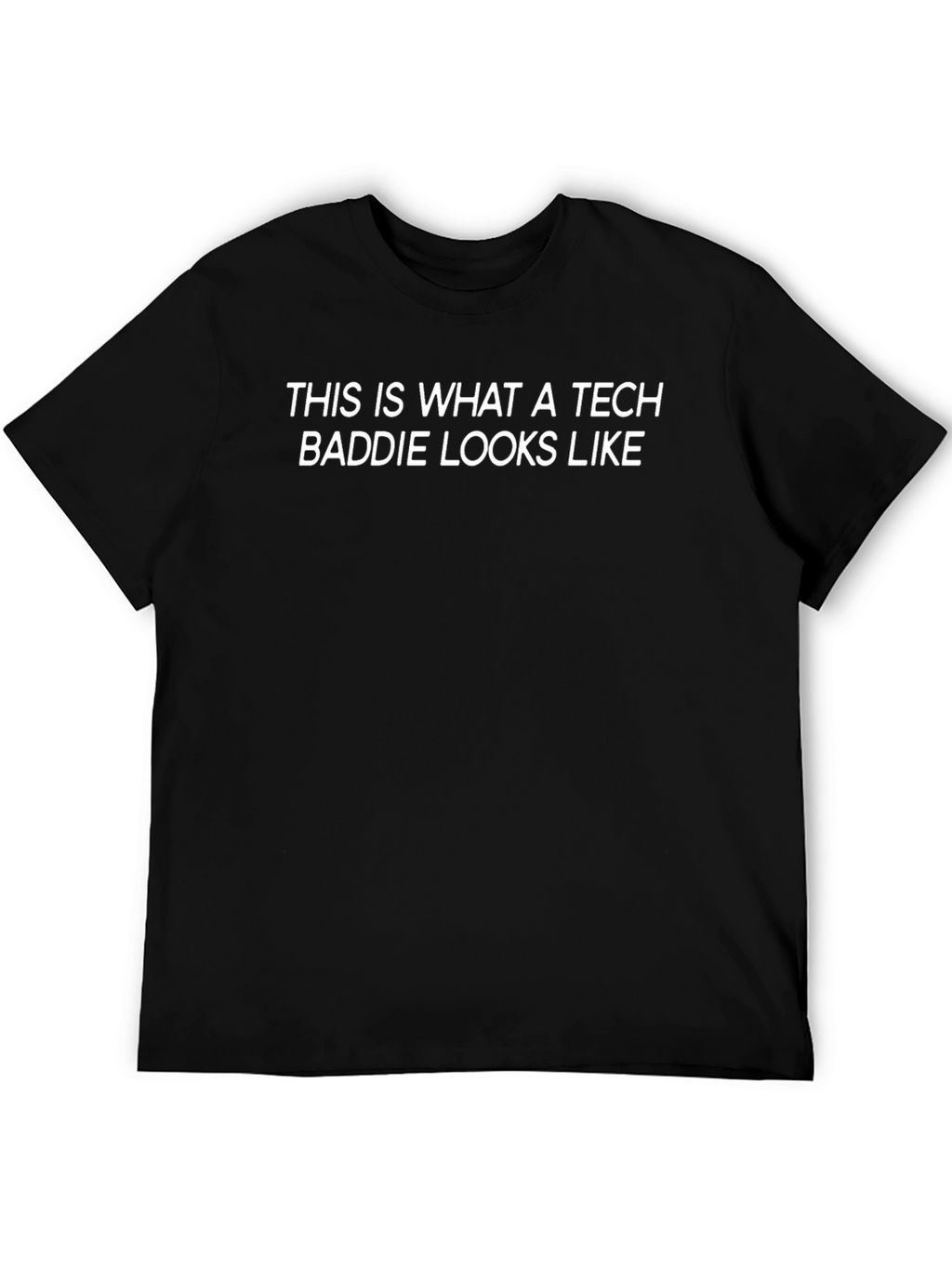 Tech Baddie Graphic Tee - Trendy Casual T-Shirt